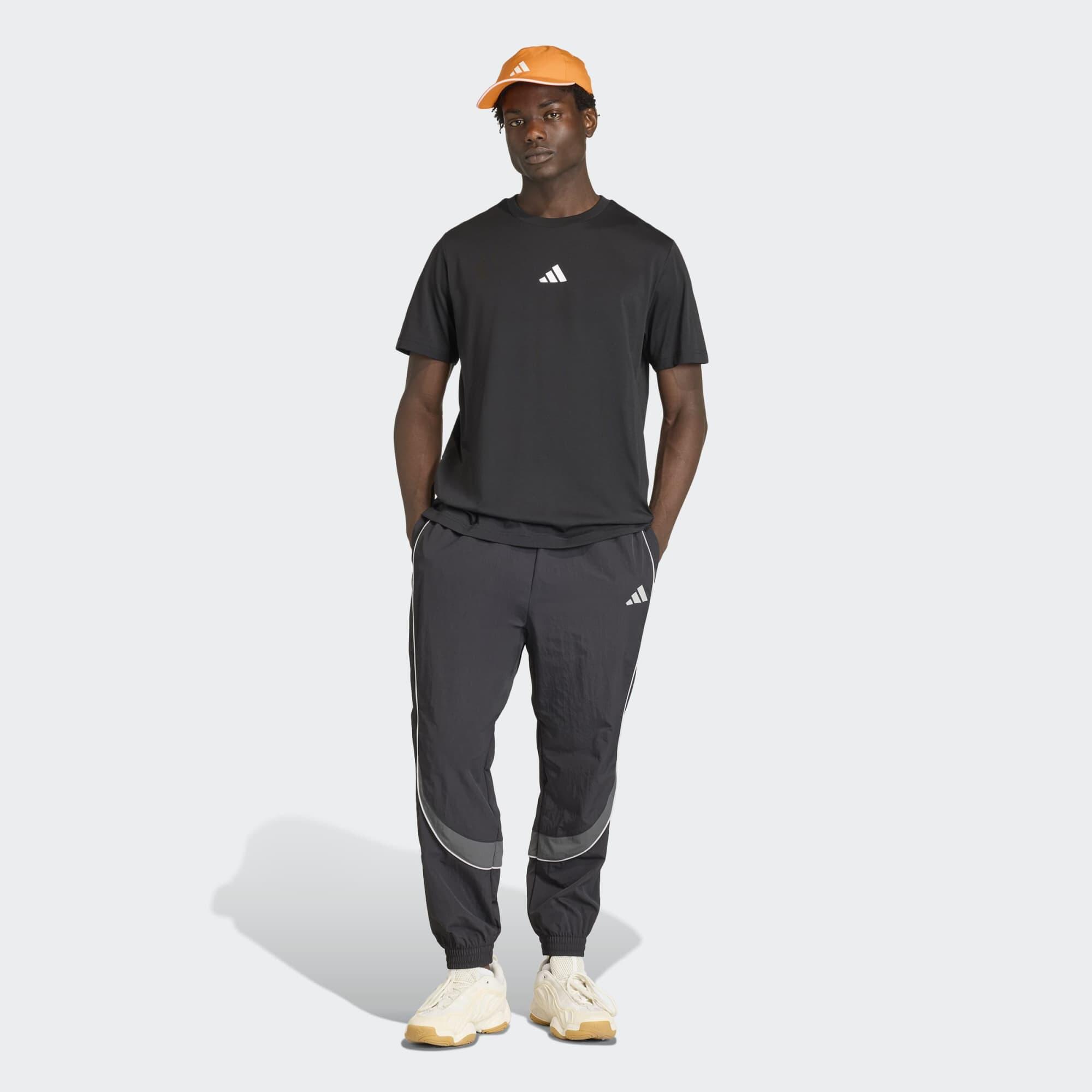Weites Fitness-T-Shirt Climacool für Herren, schwarz 3/6