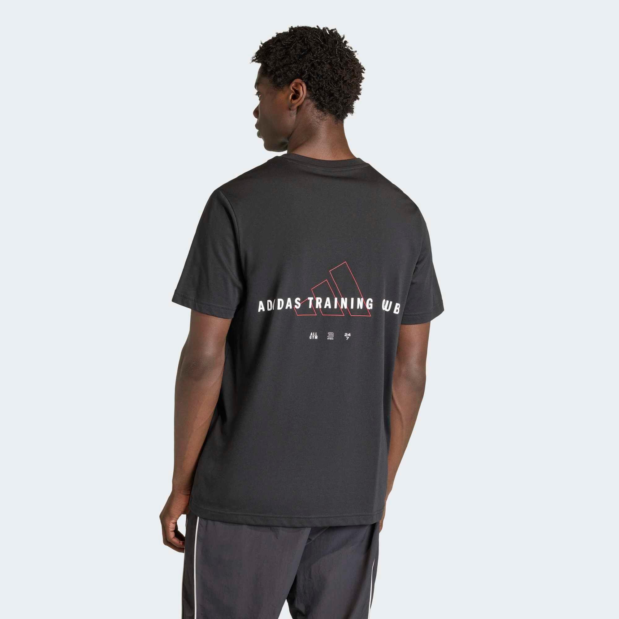 Weites Fitness-T-Shirt Climacool für Herren, schwarz 4/6