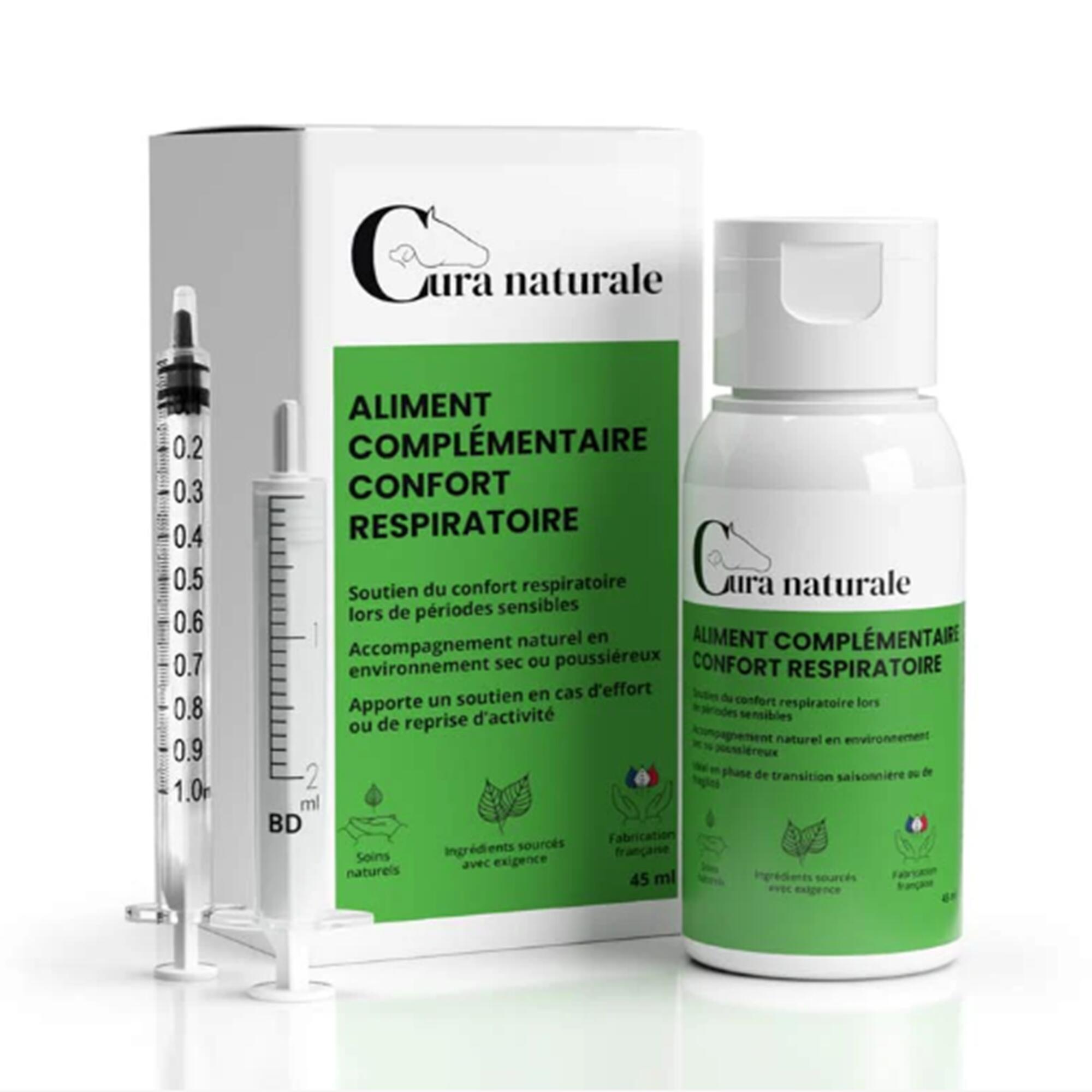 Complément alimentaire pour cheval - confort respiratoire - Cura Naturale 1/1
