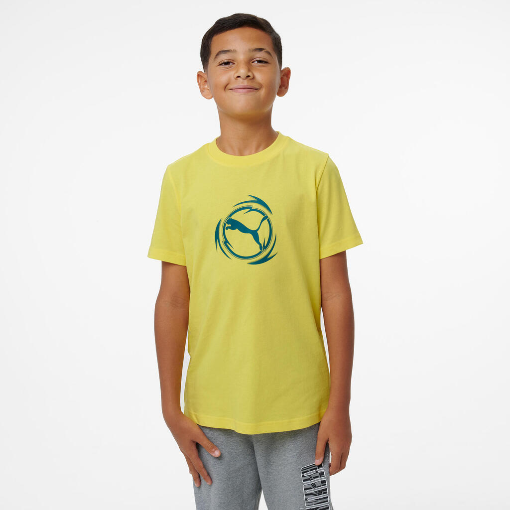 Otroška bombažna majica s potiskom