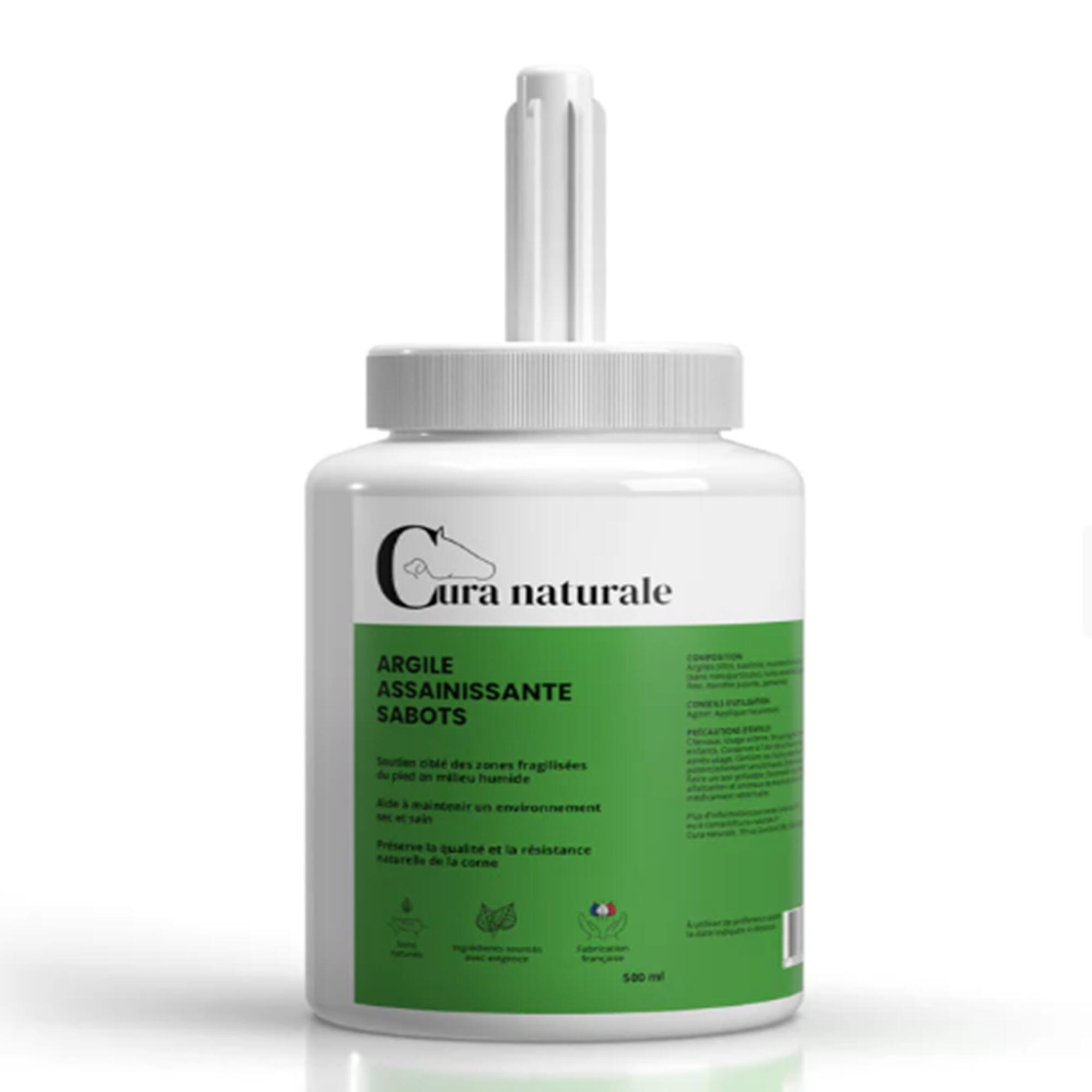 ARGILE ASSAINISSANTE SABOT - CHEVAL - CURA NATURALE 1/1