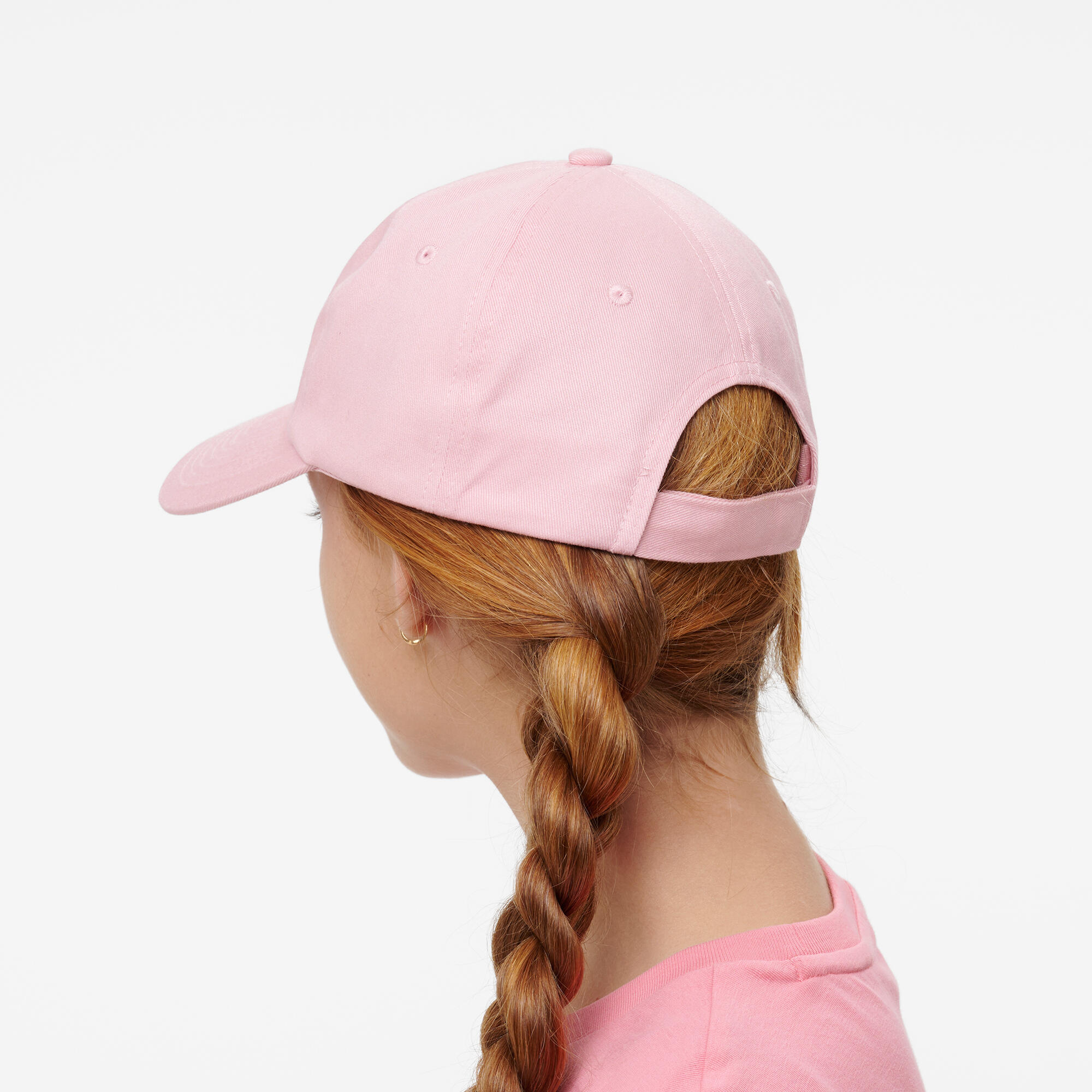 Casquette en coton pour enfant, rose 4/7