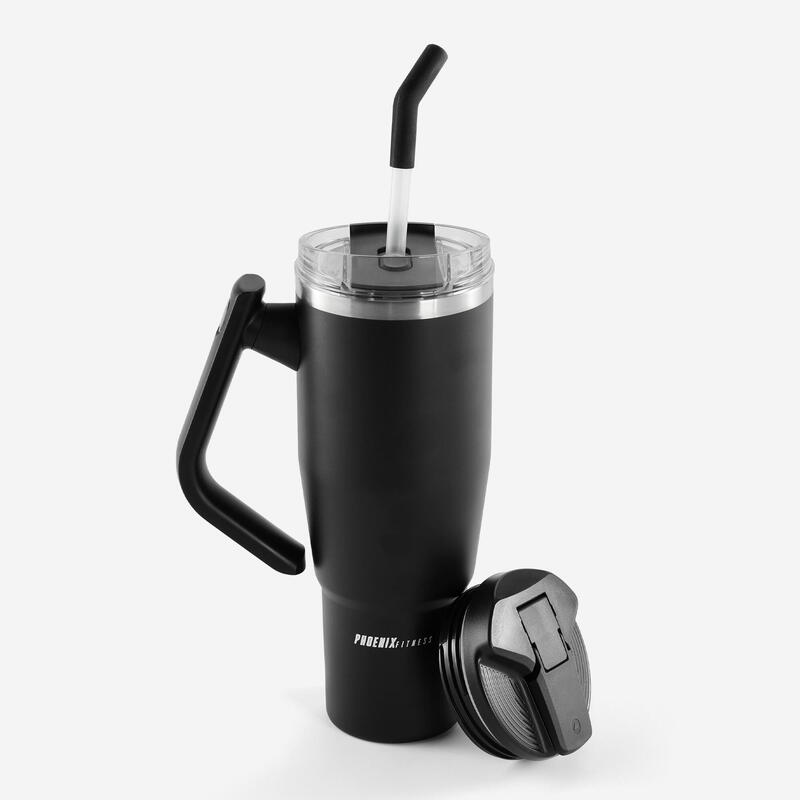 Bidon 1,2L Quencher, Negru