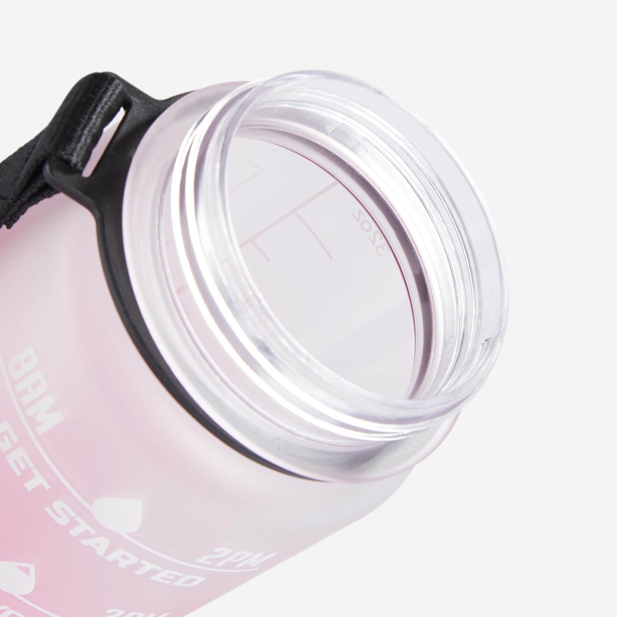 Botella Fitness Rosa Fluorescente Motivación 1 L 5/10
