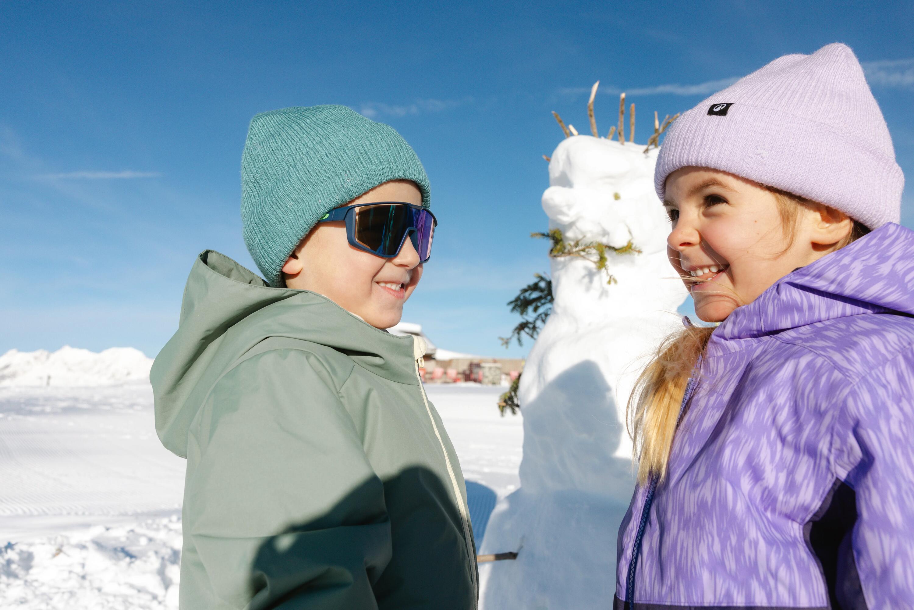 Fato quente de ski criança 1-5 anos, 100 verde 3/22