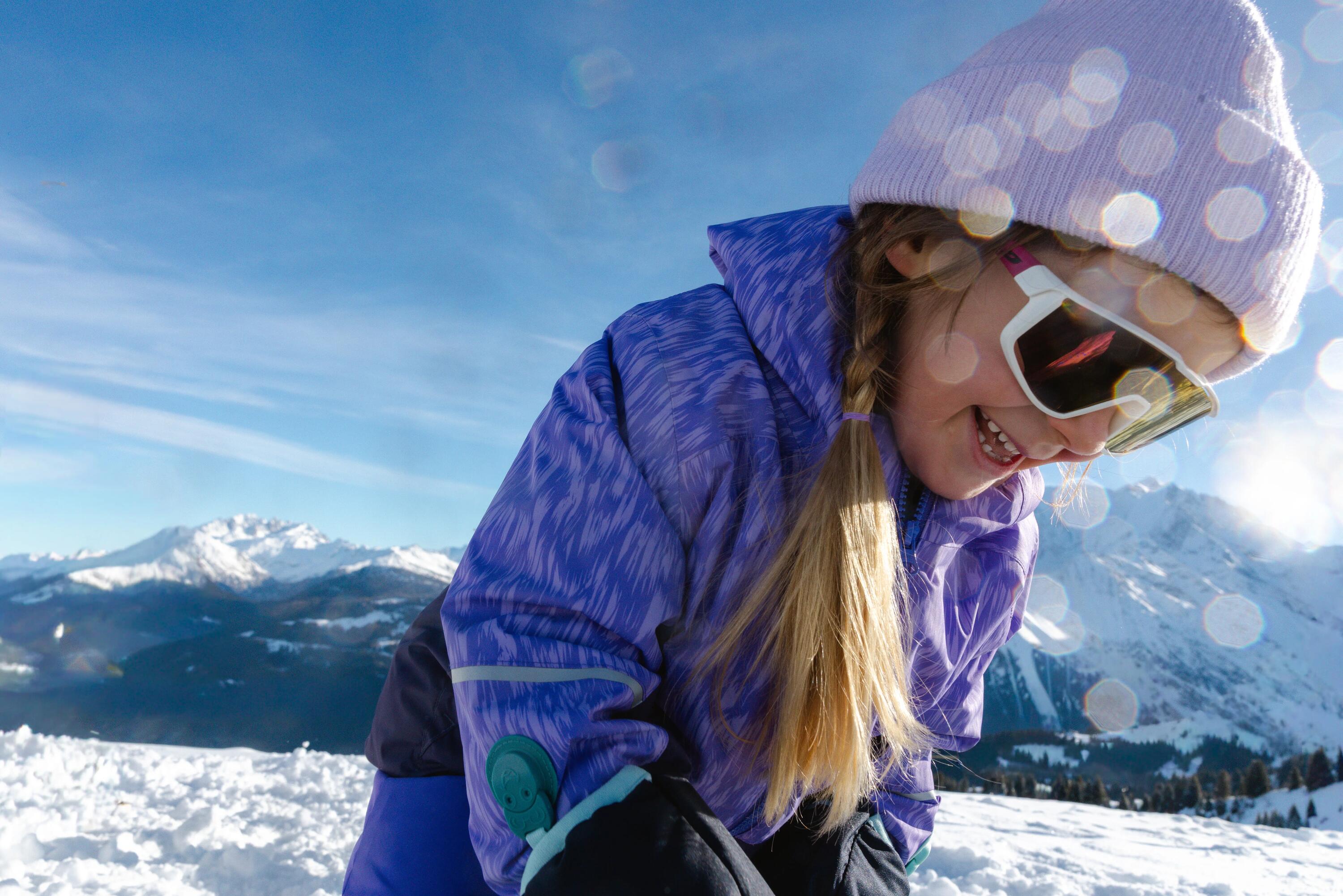 Capacete de Ski Criança H-KID 550 Violeta 7/16