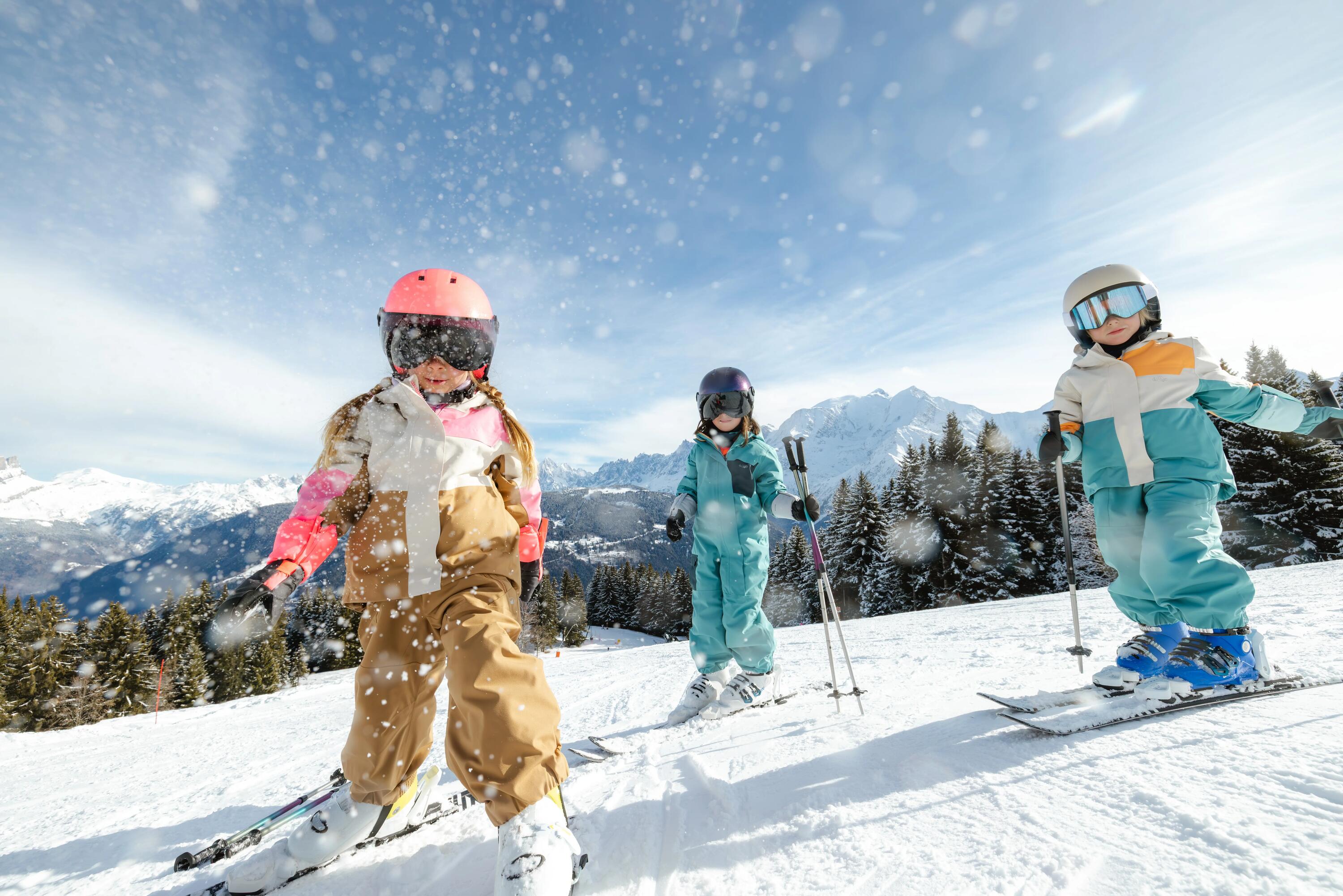 Kids’ Waterproof Ski Bib Pants, 900 Age 1–5 4/29