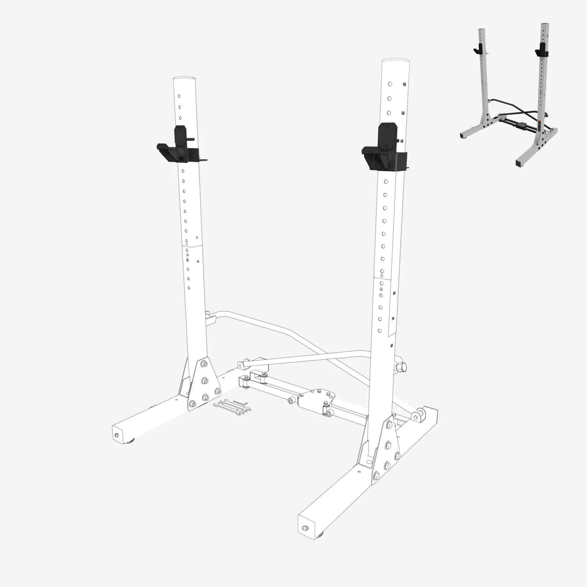 Reposabarras x2 Recambio Rack 300 kg Pro 2/2