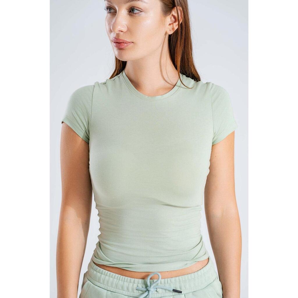Magma Basic T-shirts Woman mint