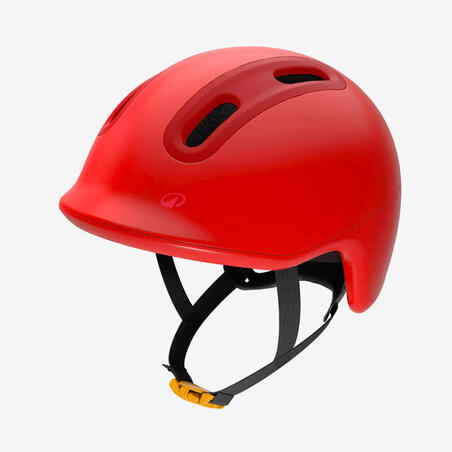 Шолом дитячий велосипедний 47-55 см Play 500 червоний