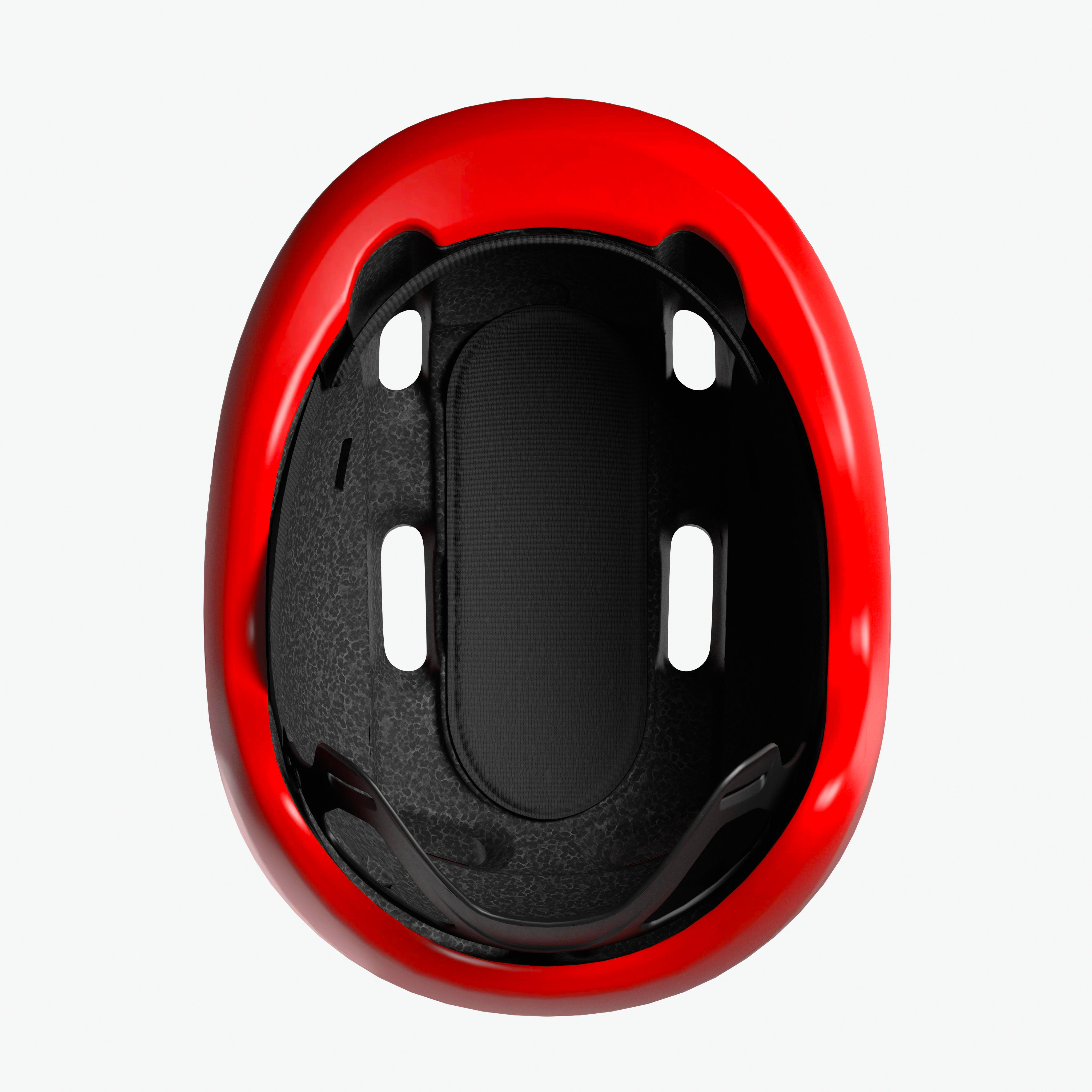 BTWIN Detská cyklistická prilba Play 500 47-55 cm červená XS (47-52 cm) · záber 9