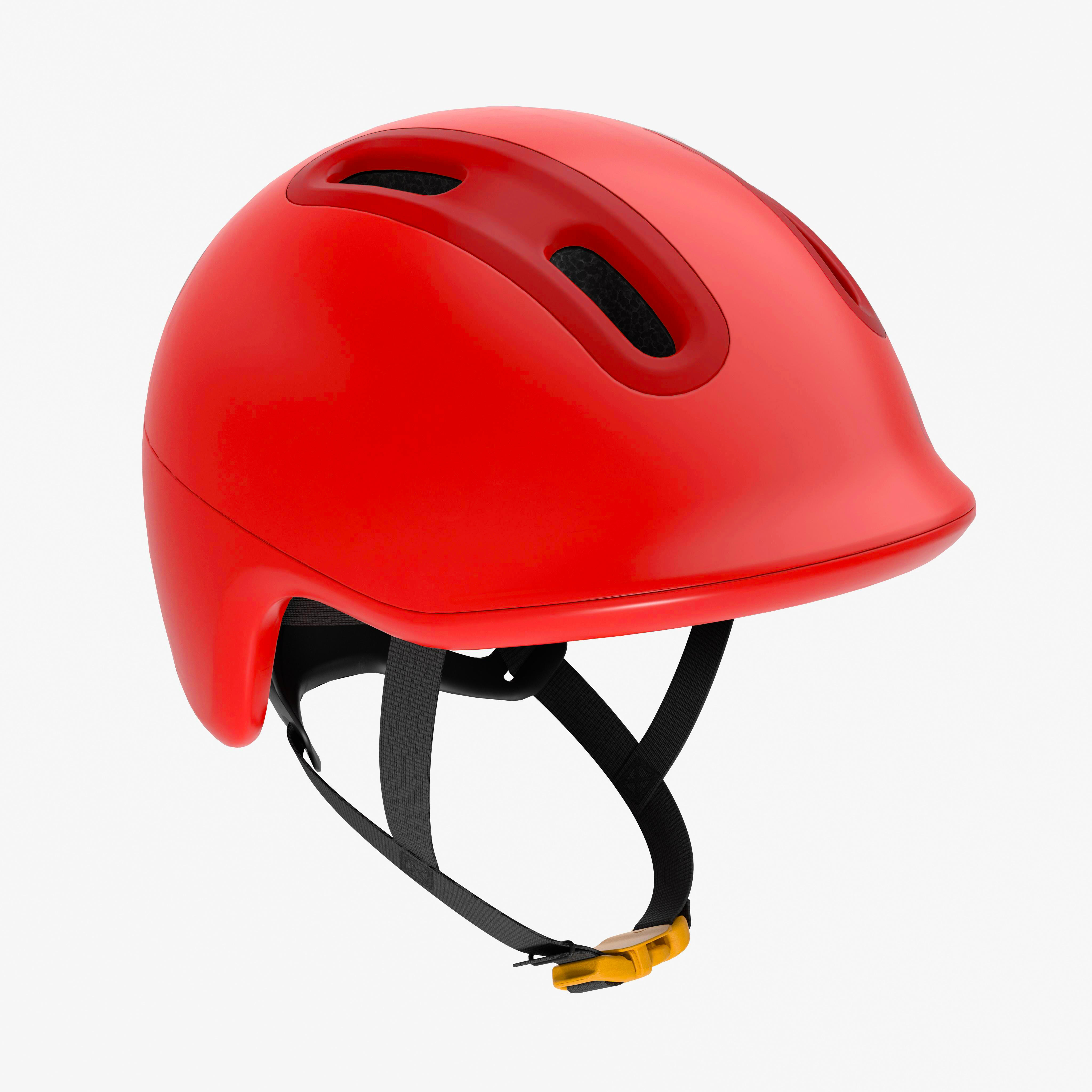 Kids' bike helmet 47-55 cm, Play 500 red-image-22