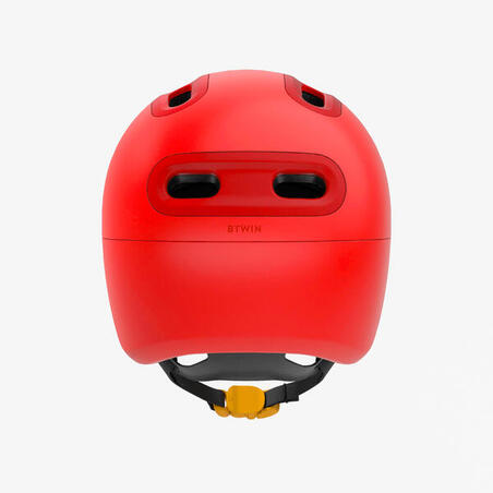 Шолом дитячий велосипедний 47-55 см Play 500 червоний