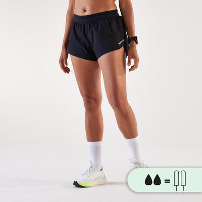 Pantaloncini con slip mestruali running donna KIPRUN x SMOON