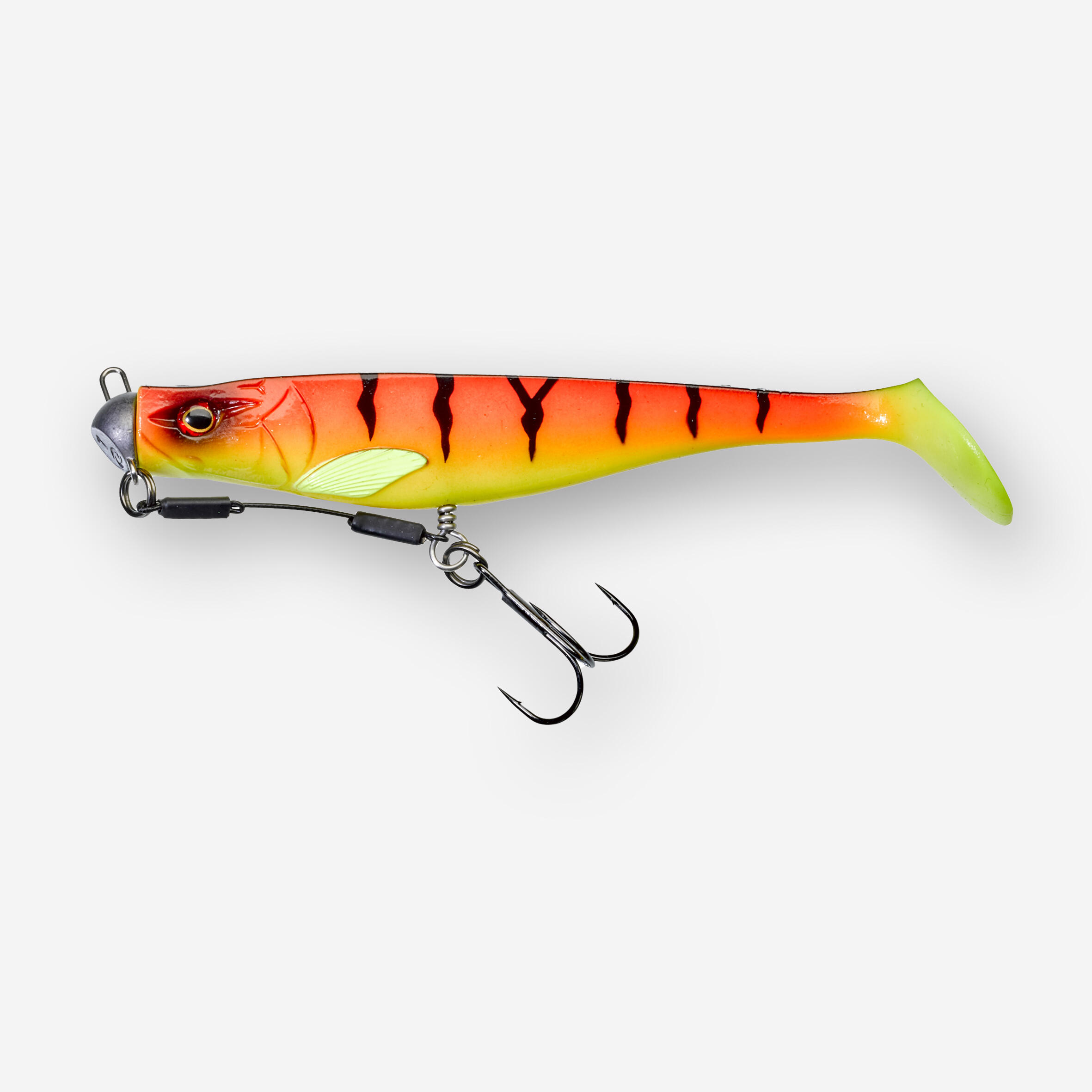 Leurre souple Pré-monté DEXTER 150 7g Orange Tiger