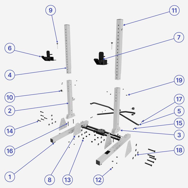 Elite Squat Rack 300 kg