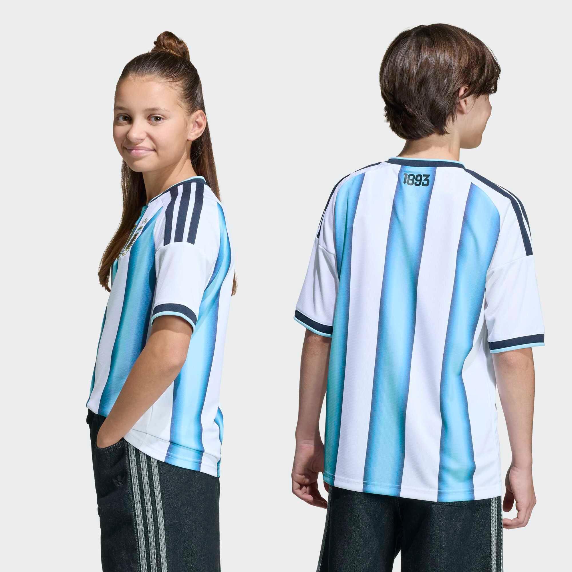 Camisola Principal Argentina 26 Réplica Criança 7/7