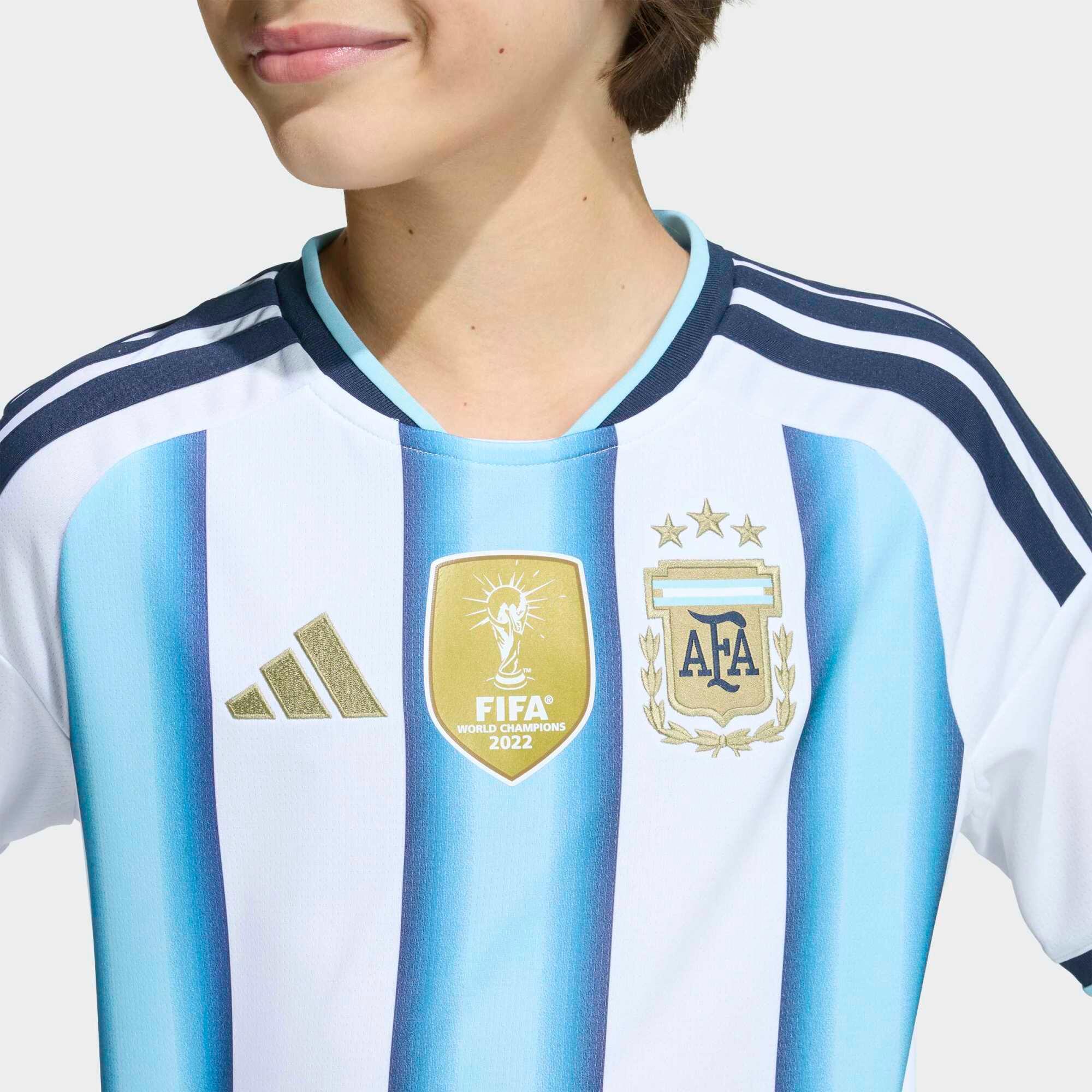 Camisola Principal Argentina 26 Réplica Criança 2/7