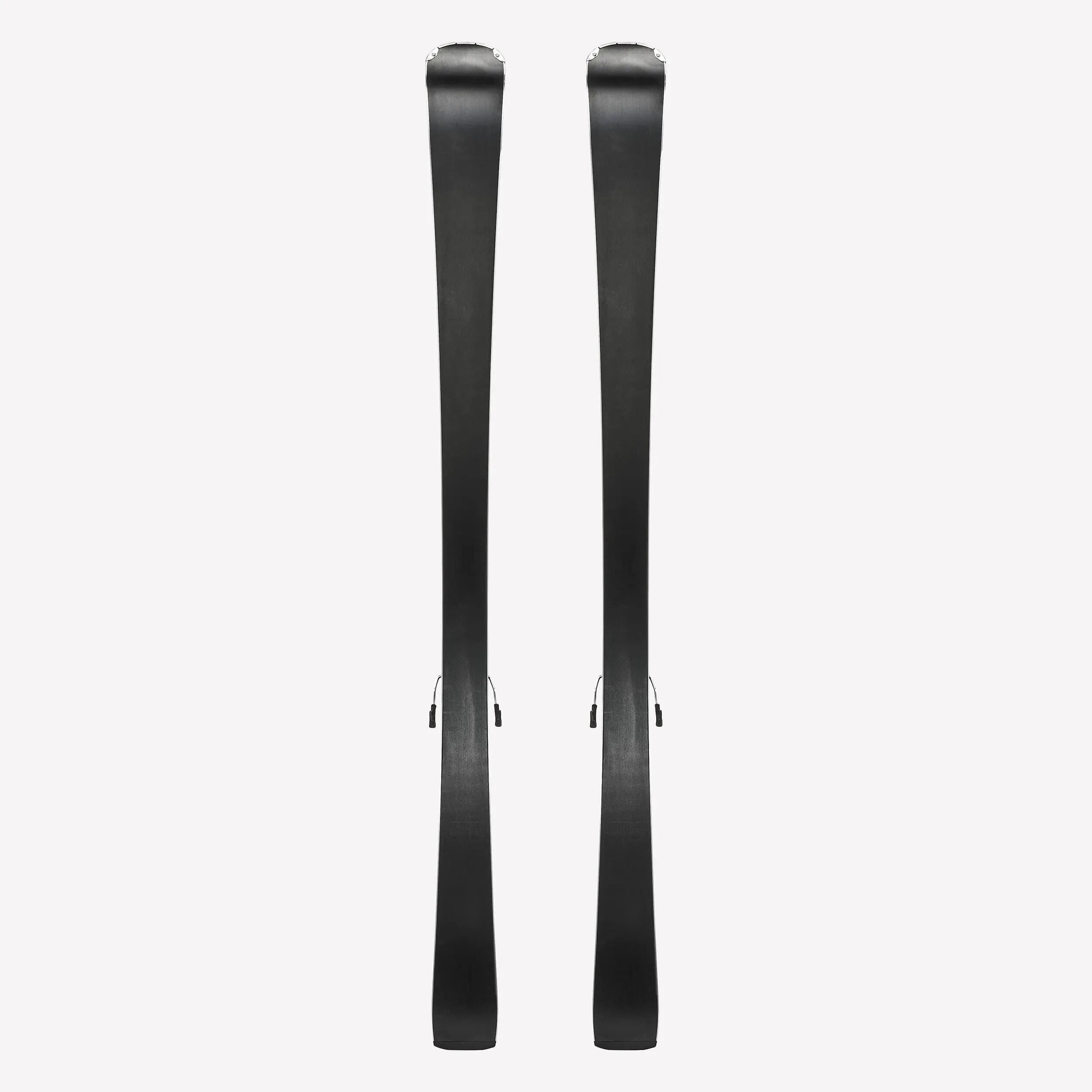 Ski alpino com Fixações para adulto, Forza 20° Cinzento, branco e azul 2/9