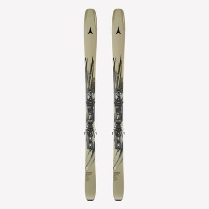 Ski All Mountain avec fixations homme, Atomic Maverick 86 C beige