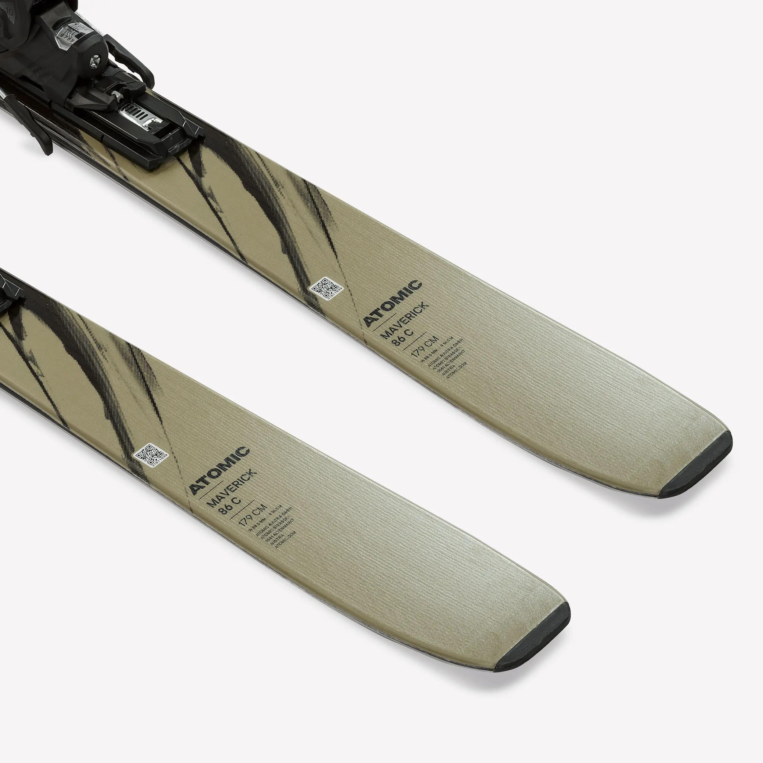 Pánské lyže All Mountain Maverick 86C s vázáním 4/9