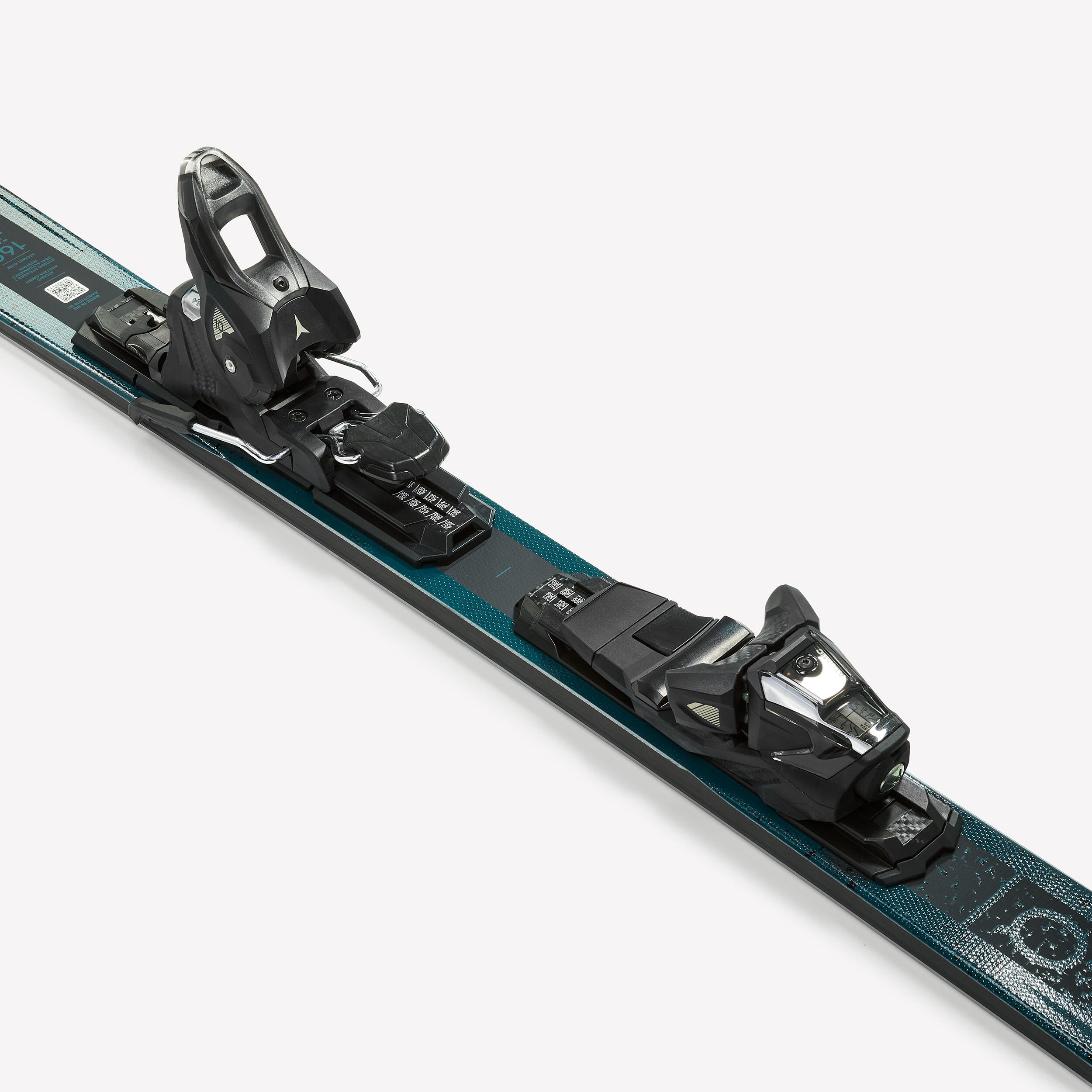 Men's downhill skiing skis with bindings, Atomic Redster Q4 Blue