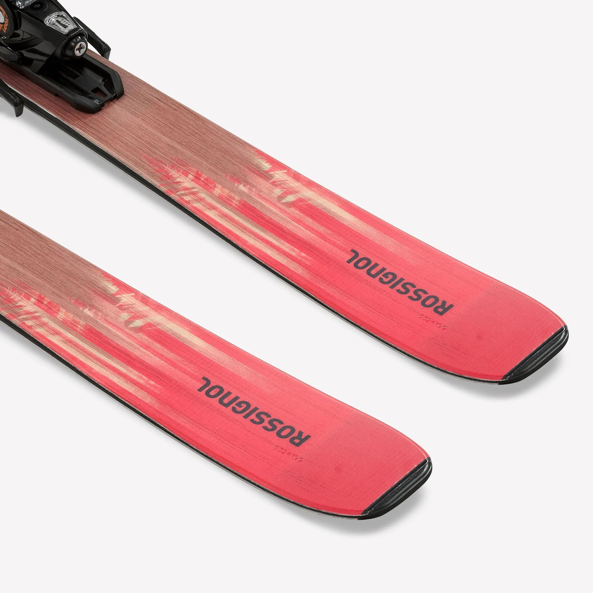 Schiuri All Mountain/free cu legături, Rossignol Soul 92 negru roșu adulți 4/9