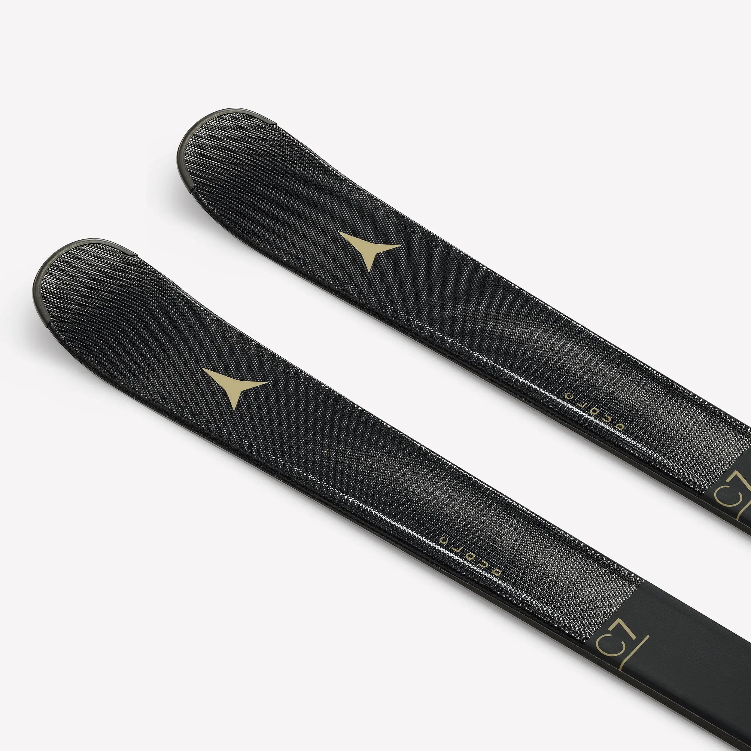 Sci pista donna Atomic CLOUD 7 neri e oro 3/9