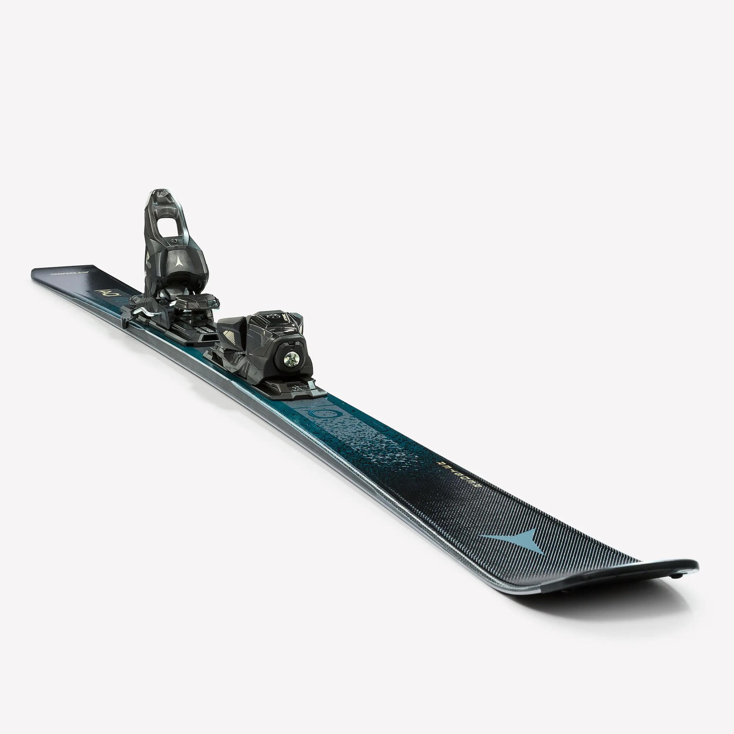 Esquís alpinos con fijaciones hombre, Atomic Redster Q4 azul y negro 5/9