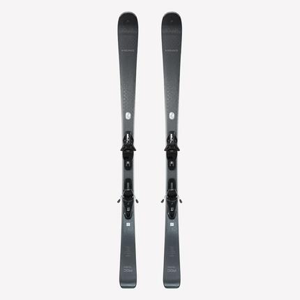 Ski alpin avec fixations femme, Head Real Joy, gris