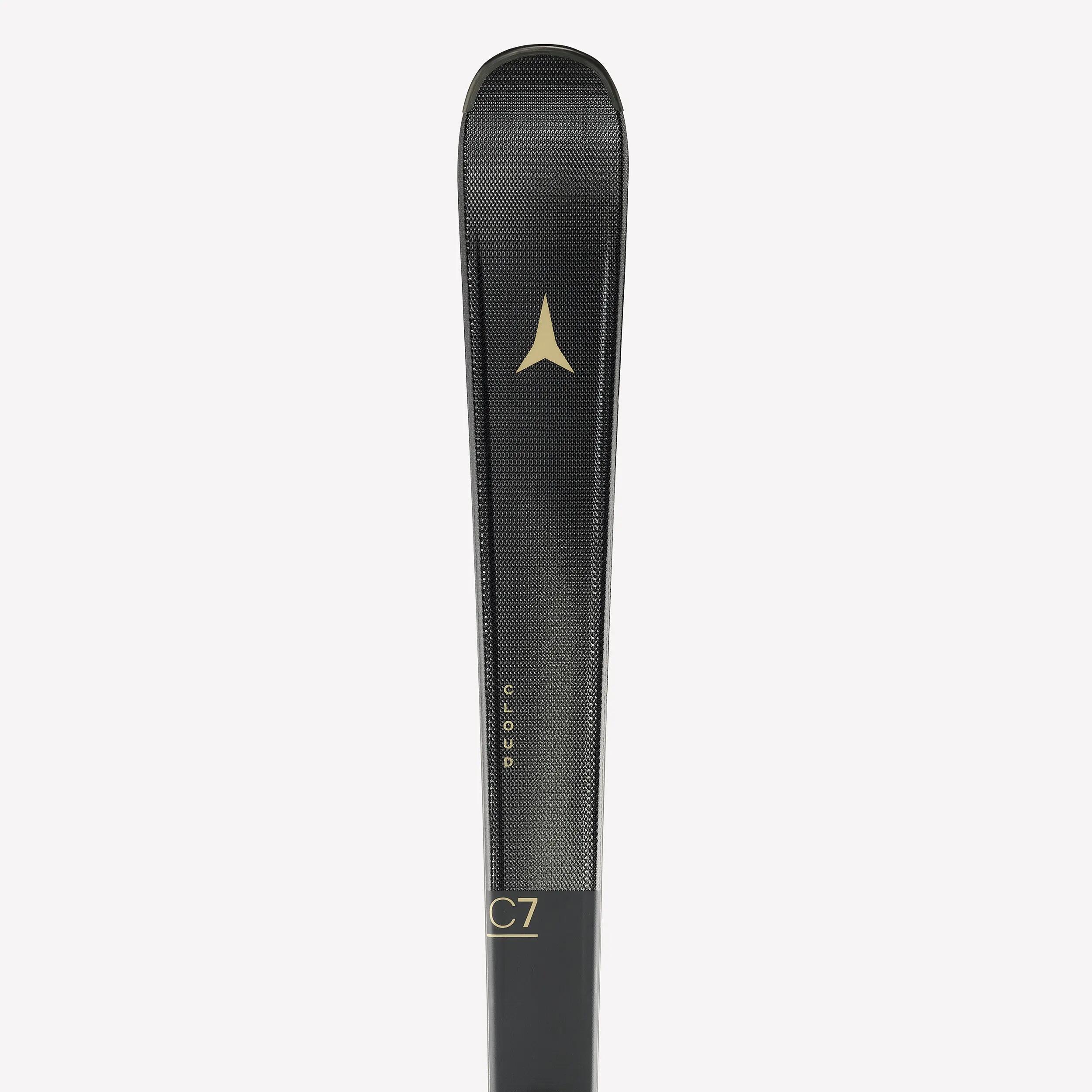 Sci pista donna Atomic CLOUD 7 neri e oro 7/9