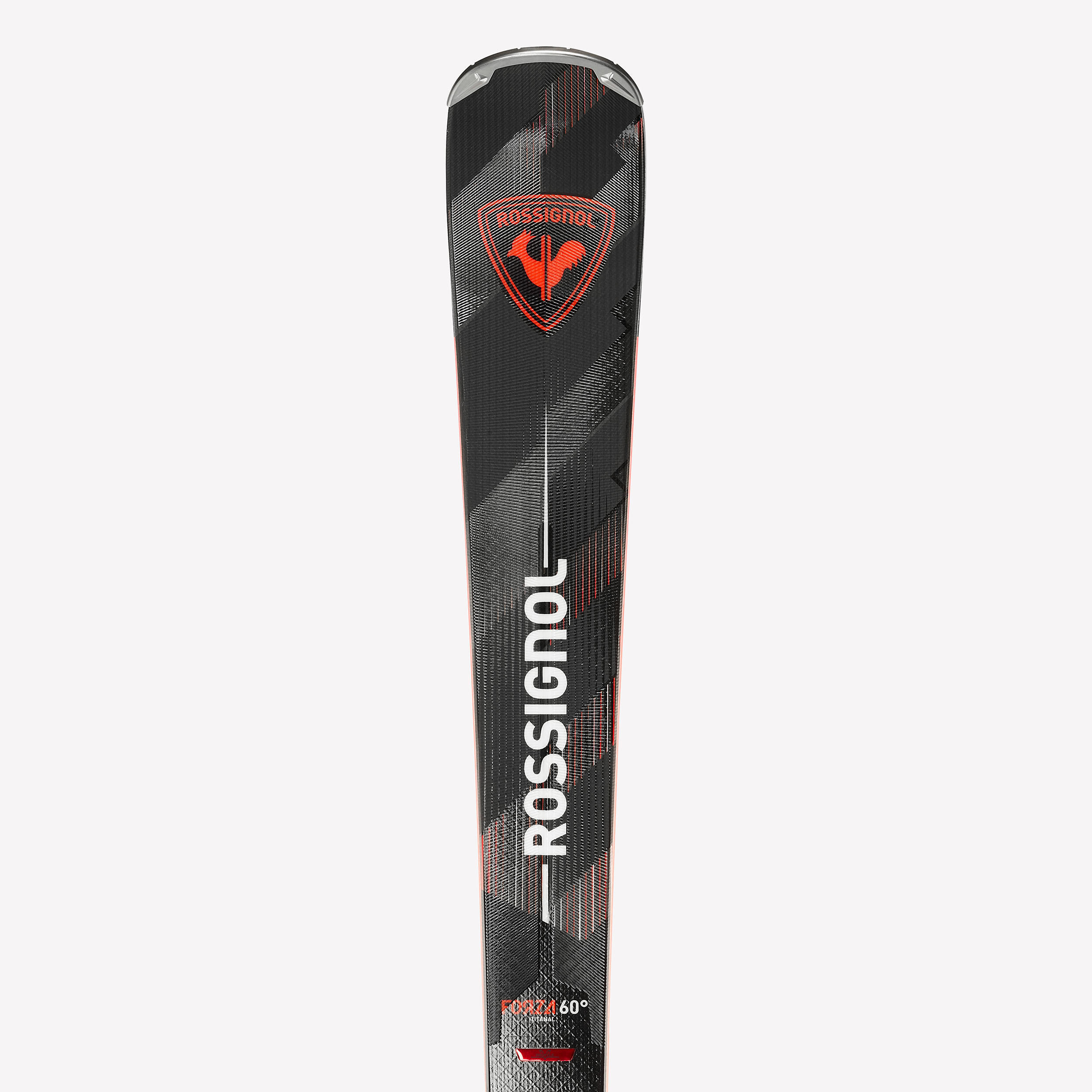 Sci pista uomo FORZA 60° TI rossi e neri Rossignol 7/9