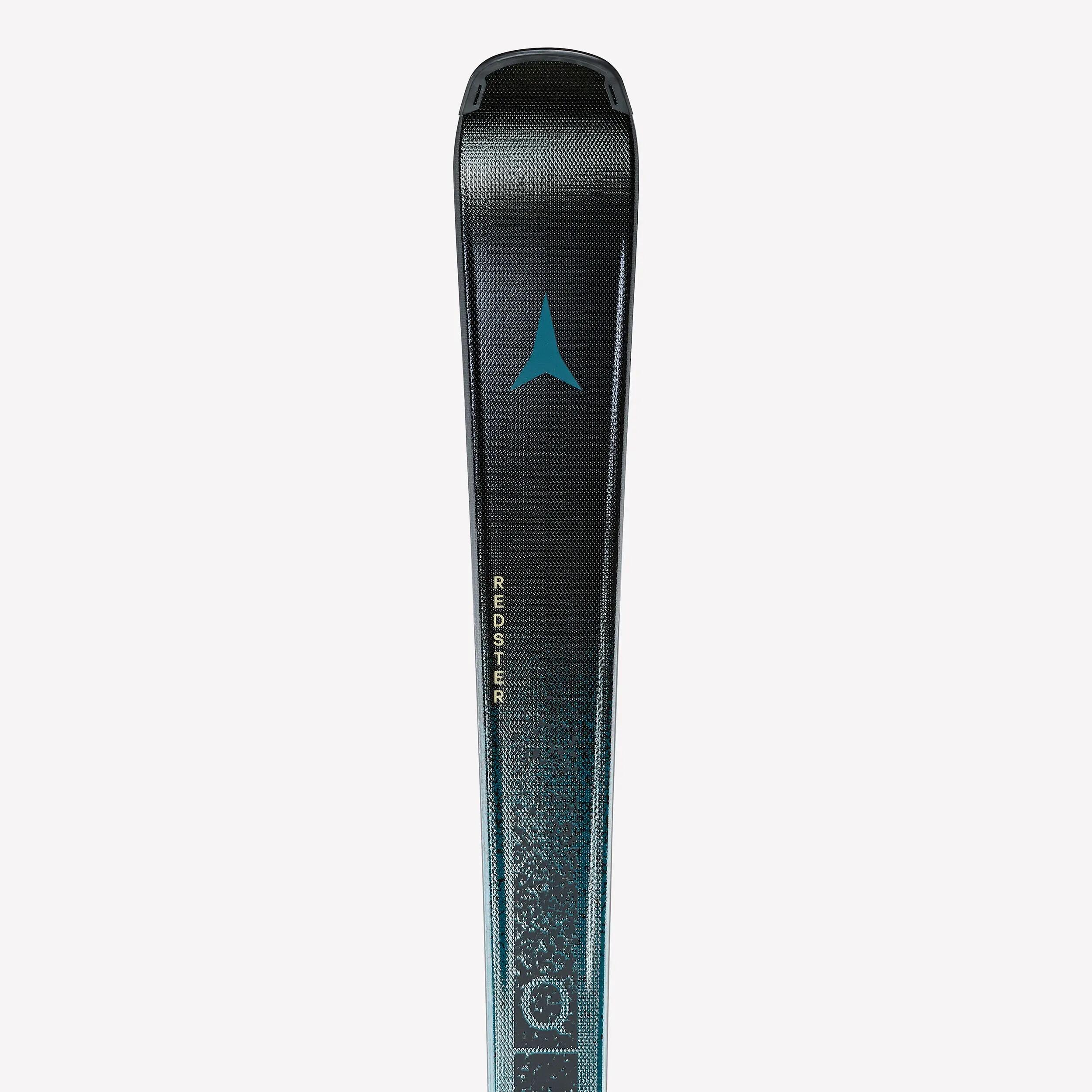 Esquís alpinos con fijaciones hombre, Atomic Redster Q4 azul y negro 7/9