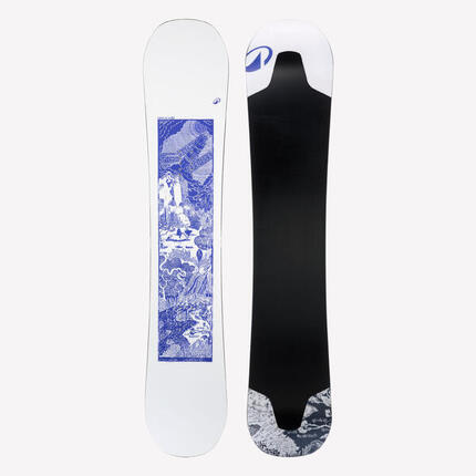 Planche de snowboard freestyle adulte, Endzone 900 pro Enzo Valax