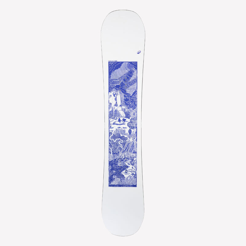 Placă de snowboard freestyle, Endzone 900 pro Enzo Valax Adulți