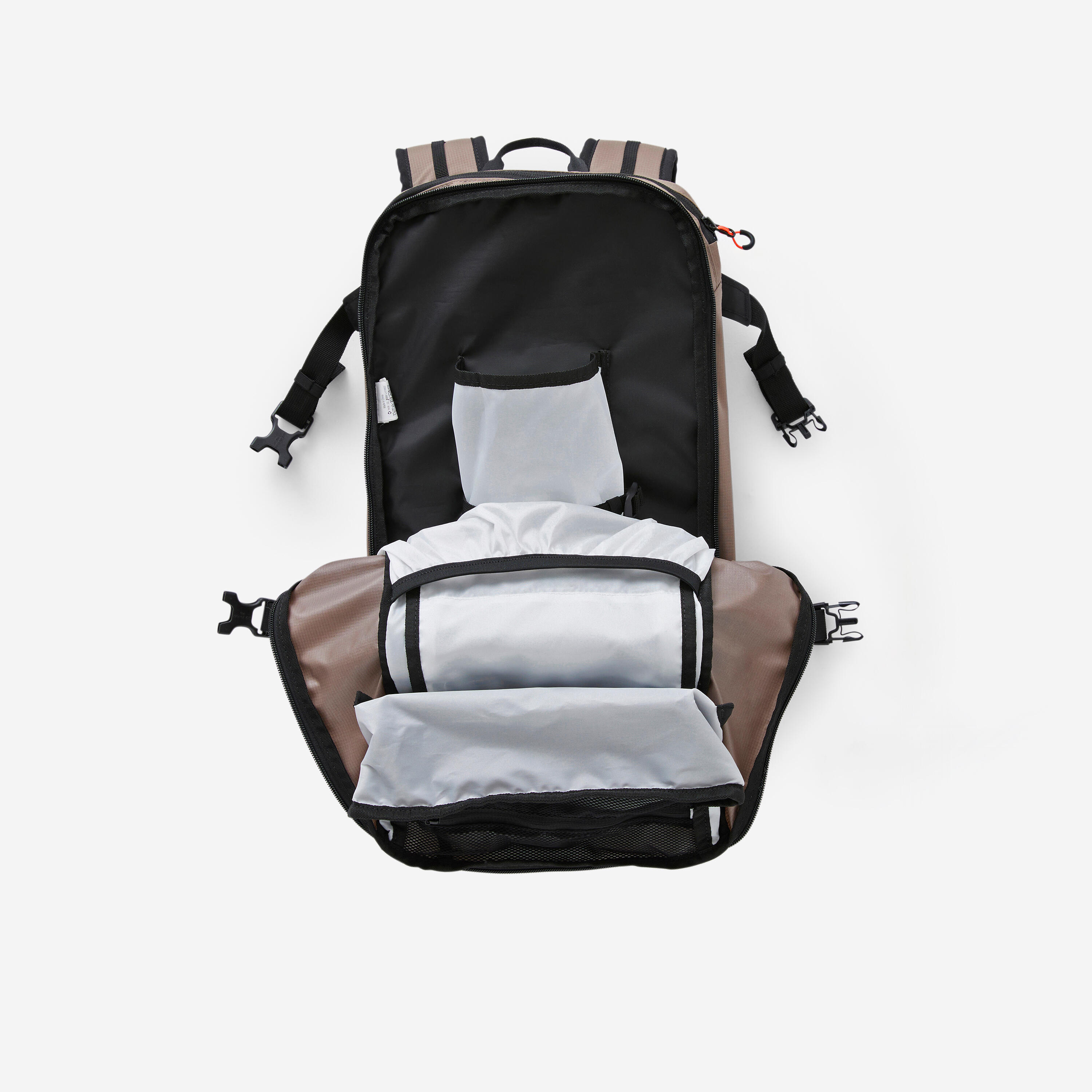 Rucksack MTB 21 L mit D3O-Protektor - Defense braun/schwarz  10/11