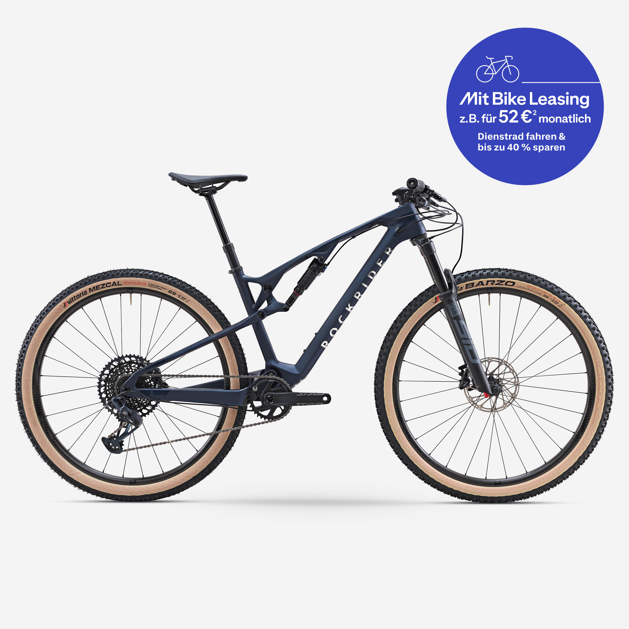 Mountainbike XC Race 900 S Full Carbon Rahmen GX-Carbonlaufräder blau  2/8