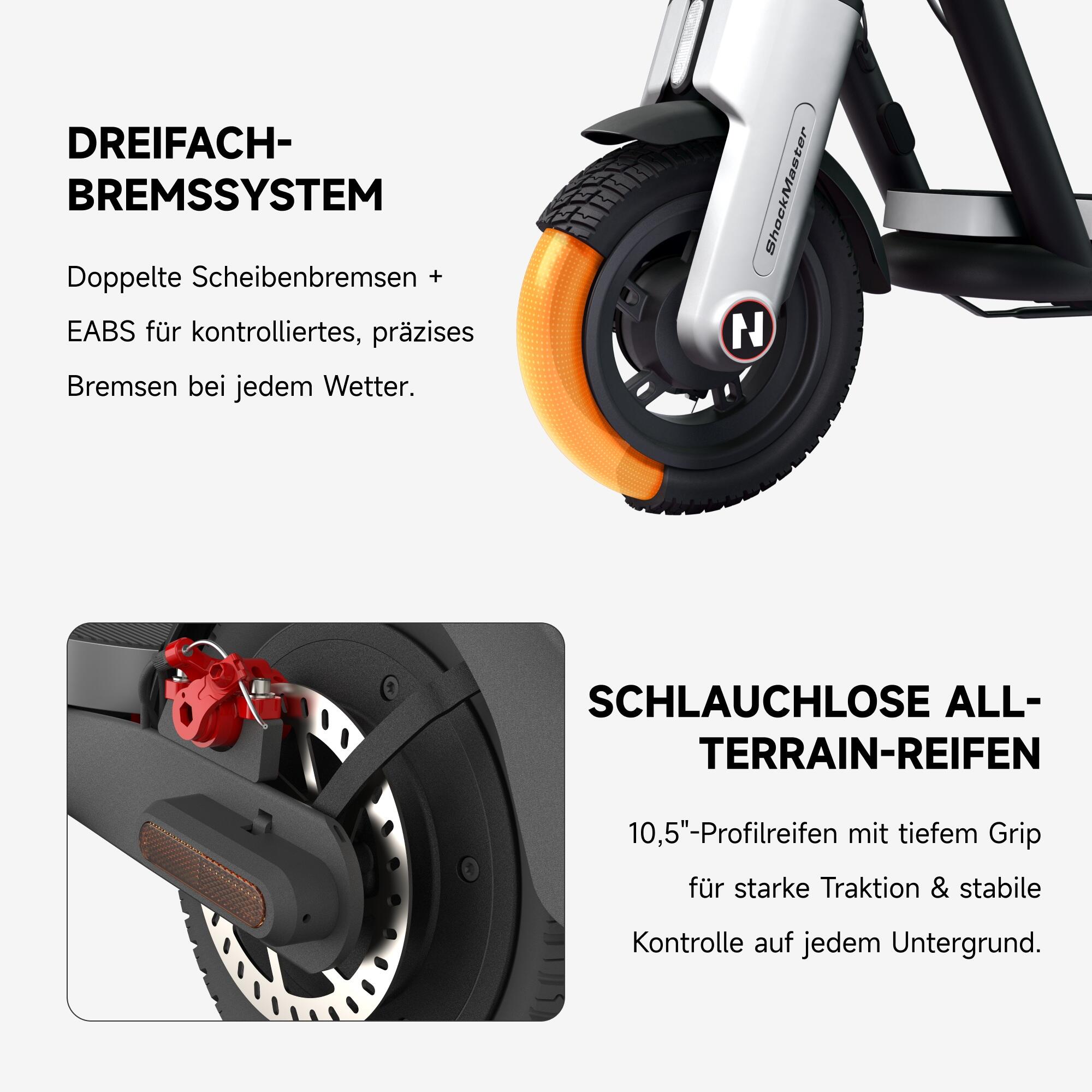 E-Scooter Navee N65i II mit dt. Straßenzulassung 8/15
