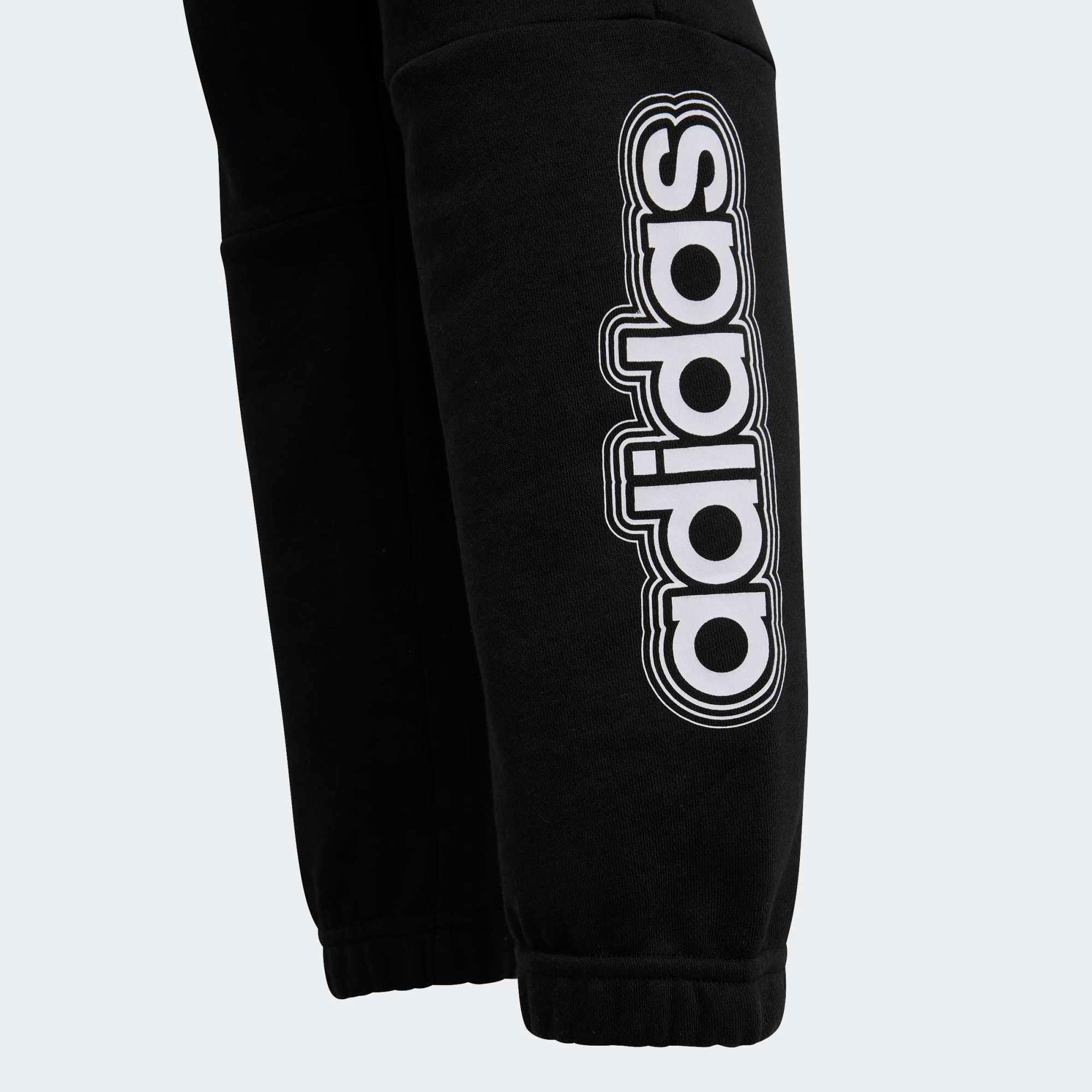 Pantalon jogging enfant, noir 4/10