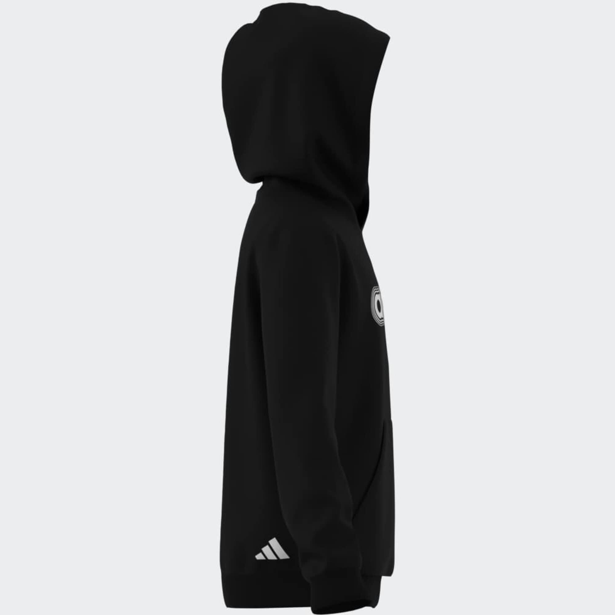 Kinder-Kapuzensweatshirt, schwarz 9/9