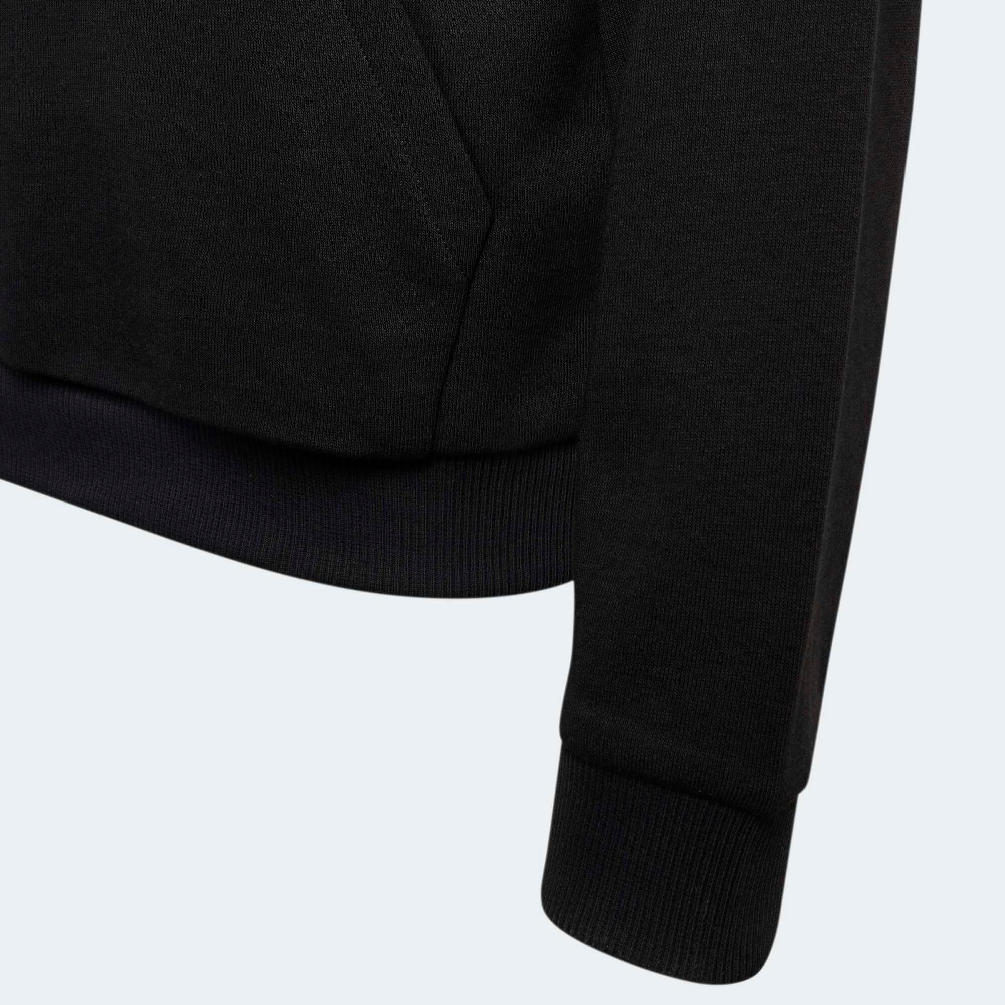 Kinder-Kapuzensweatshirt, schwarz 3/9