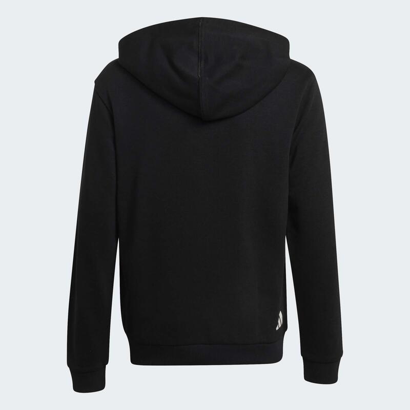 Hanorac cu glugă ADIDAS Negru Copii