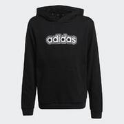 Hanorac cu glugă ADIDAS Negru Copii