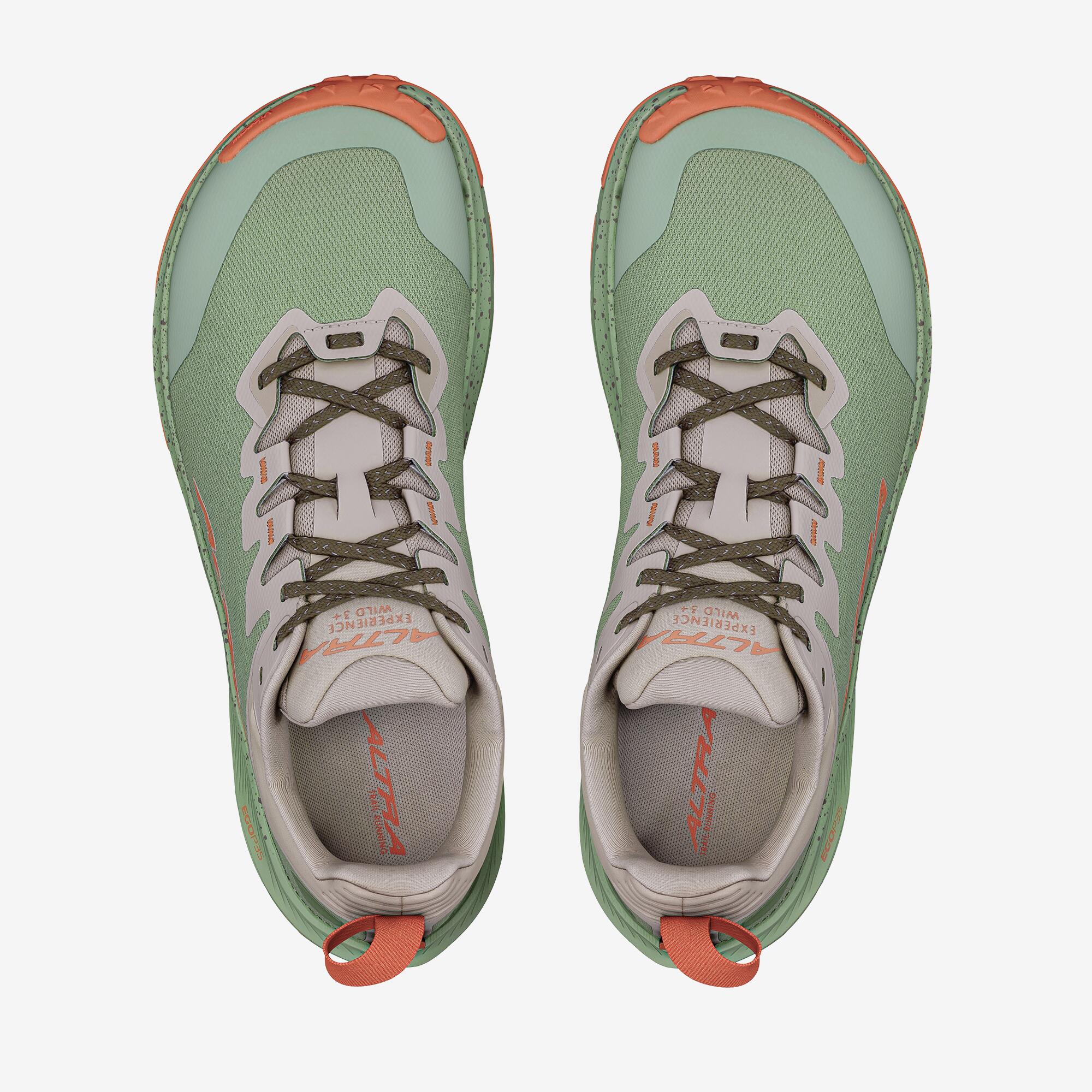 Hardloopschoenen voor heren Experience Wild 3+ groen 3/8