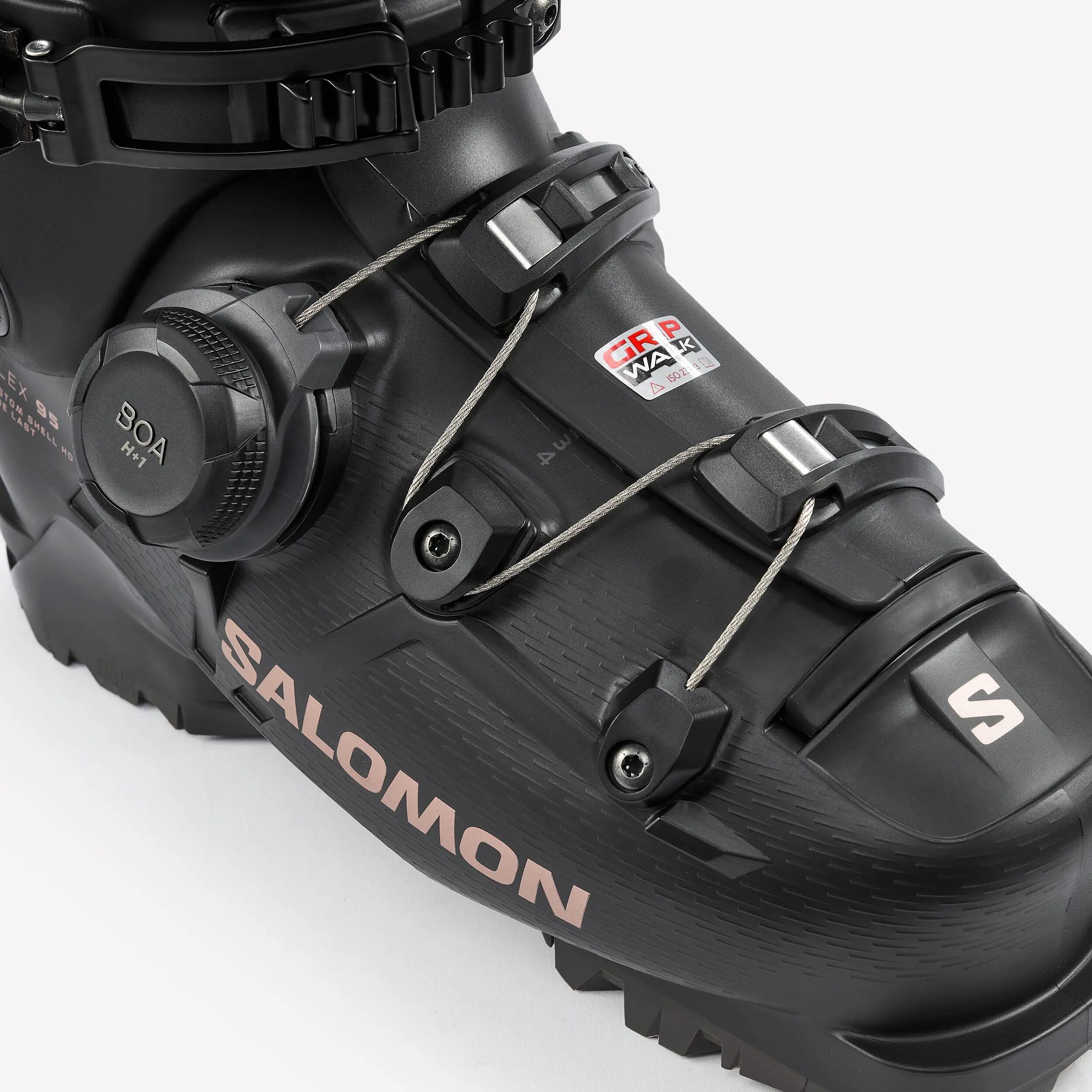 Scarponi sci donna Salomon DELTA 95 BOA HV neri  6/11