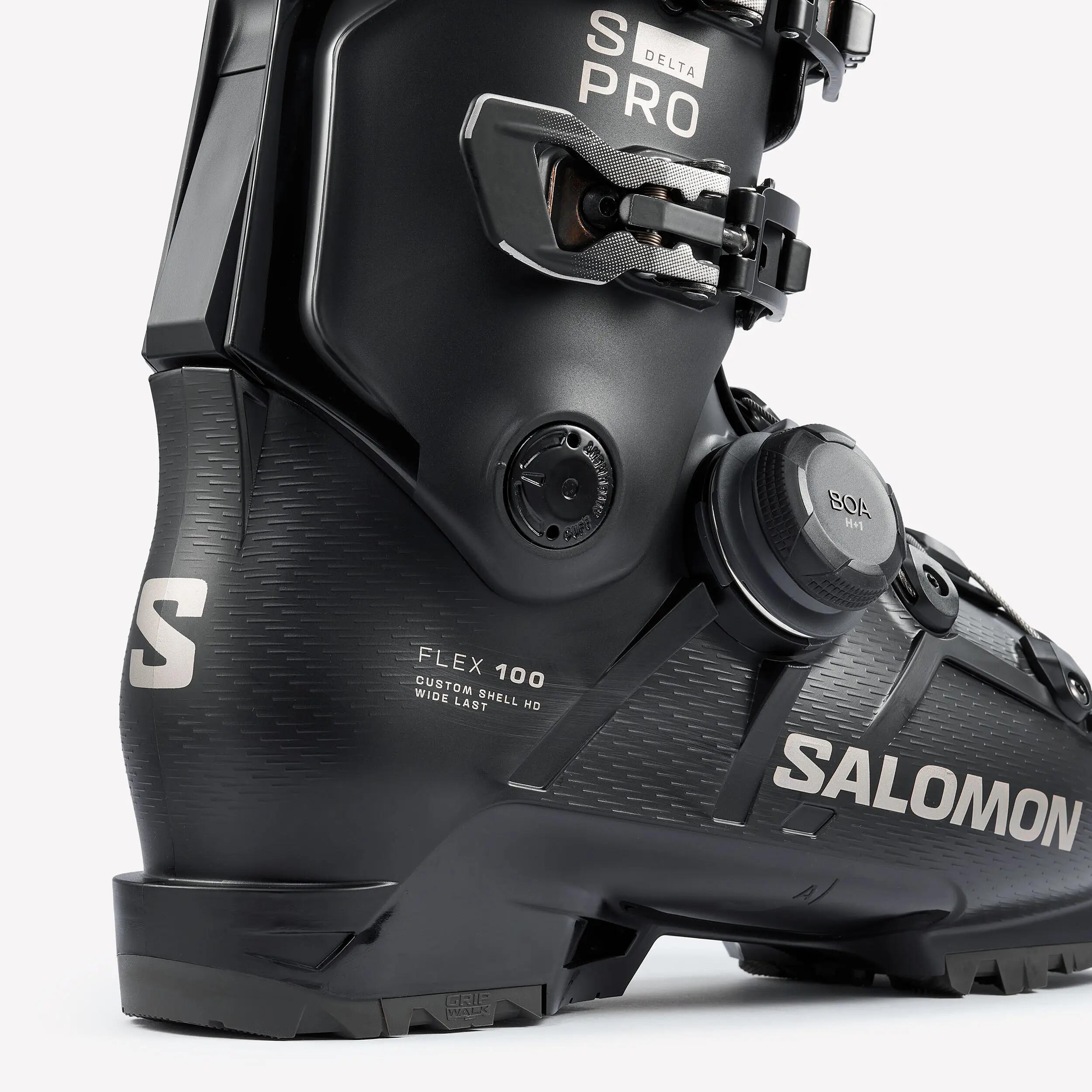 Scarponi sci uomo Salomon DELTA 100 HV neri  9/11