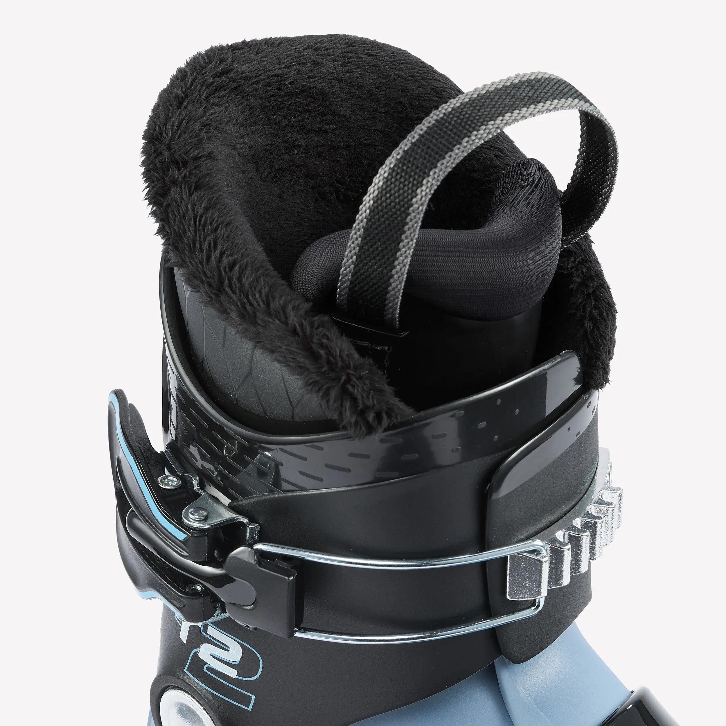 Scarponi sci bambino Salomin TEAM T2 blu 7/10