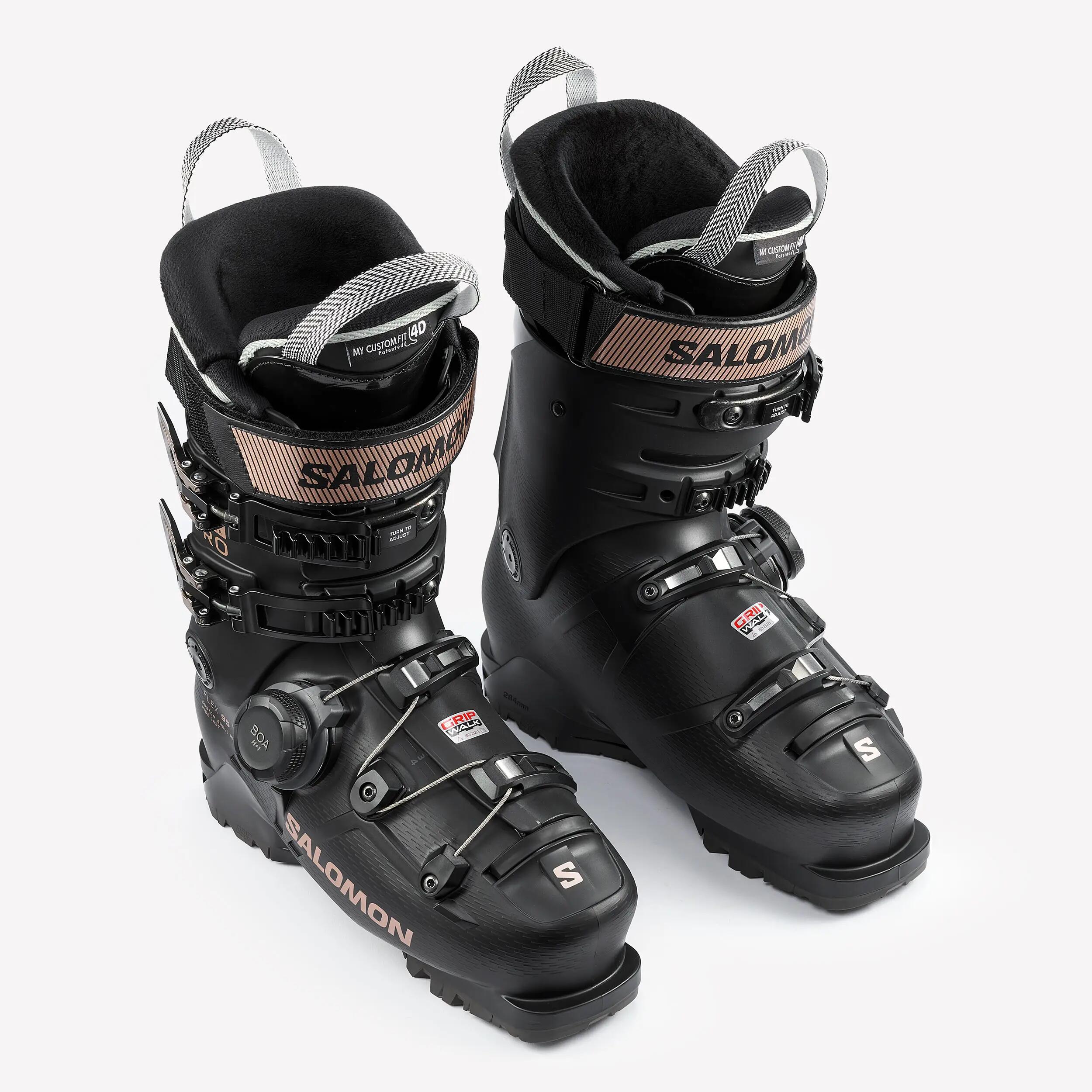 Scarponi sci donna Salomon DELTA 95 BOA HV neri  3/11