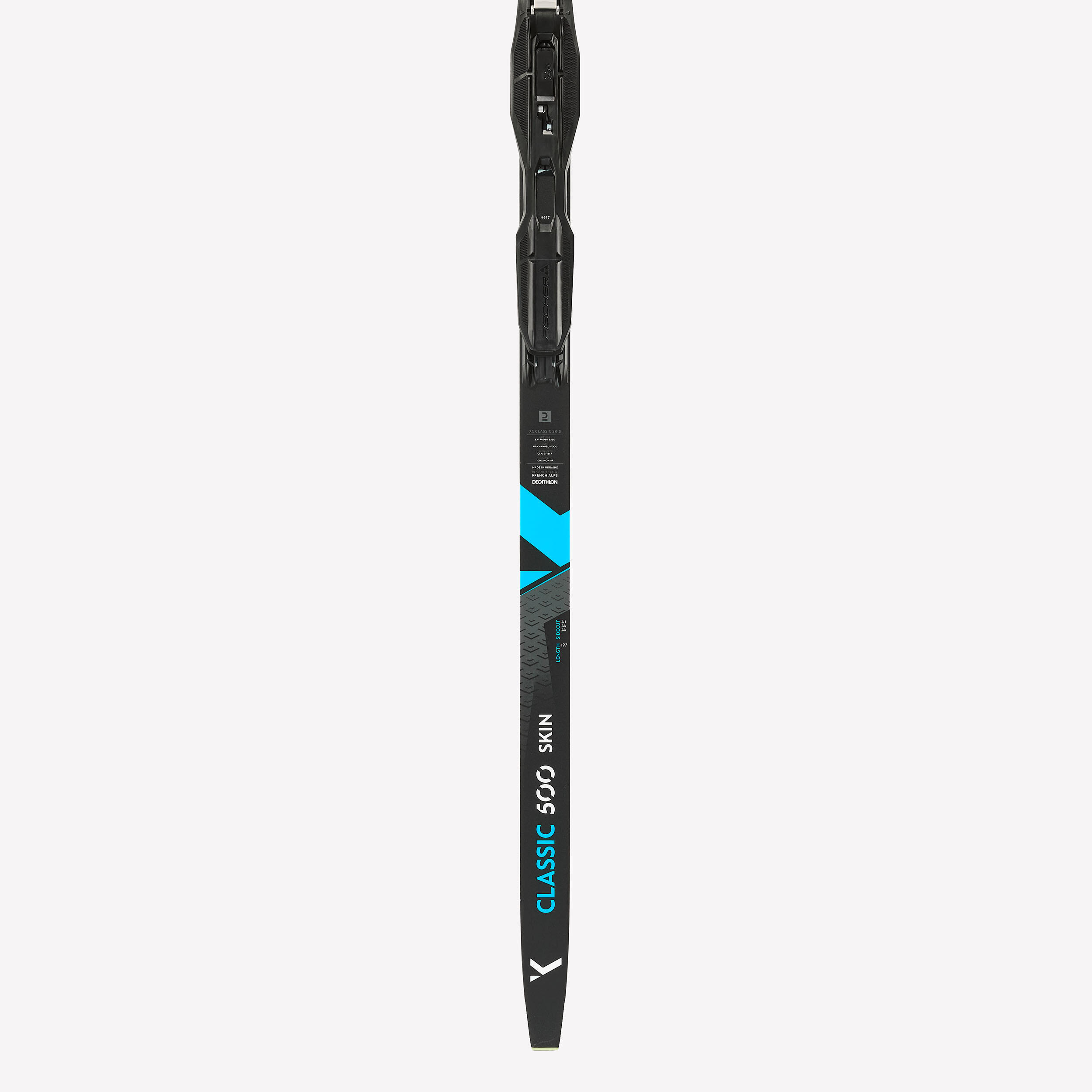 Skis de fond classiques avec peaux + fixations Rottefella Perf, XC S 500 SKIN 8/13
