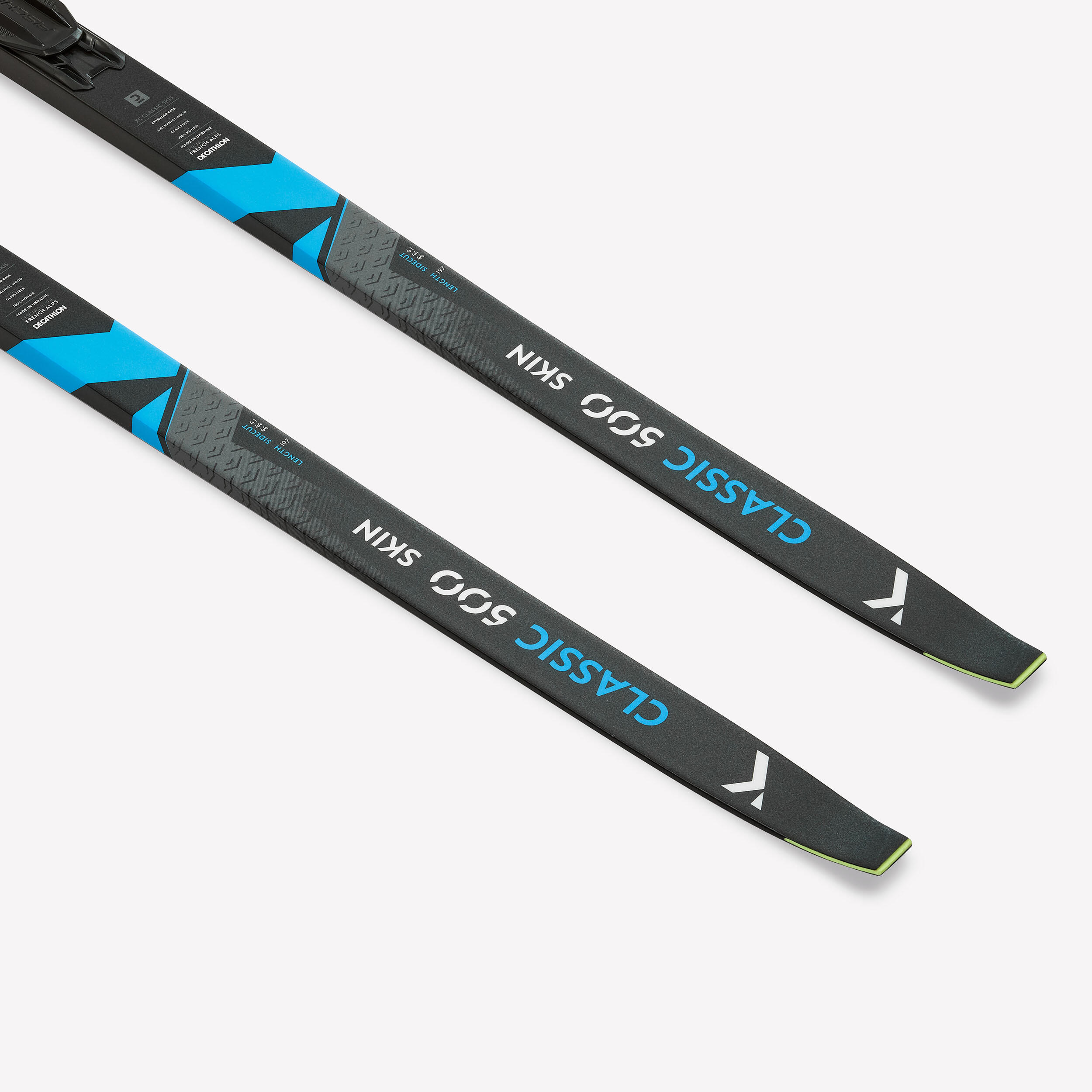 Skis de fond classiques avec peaux + fixations Rottefella Perf, XC S 500 SKIN 4/13